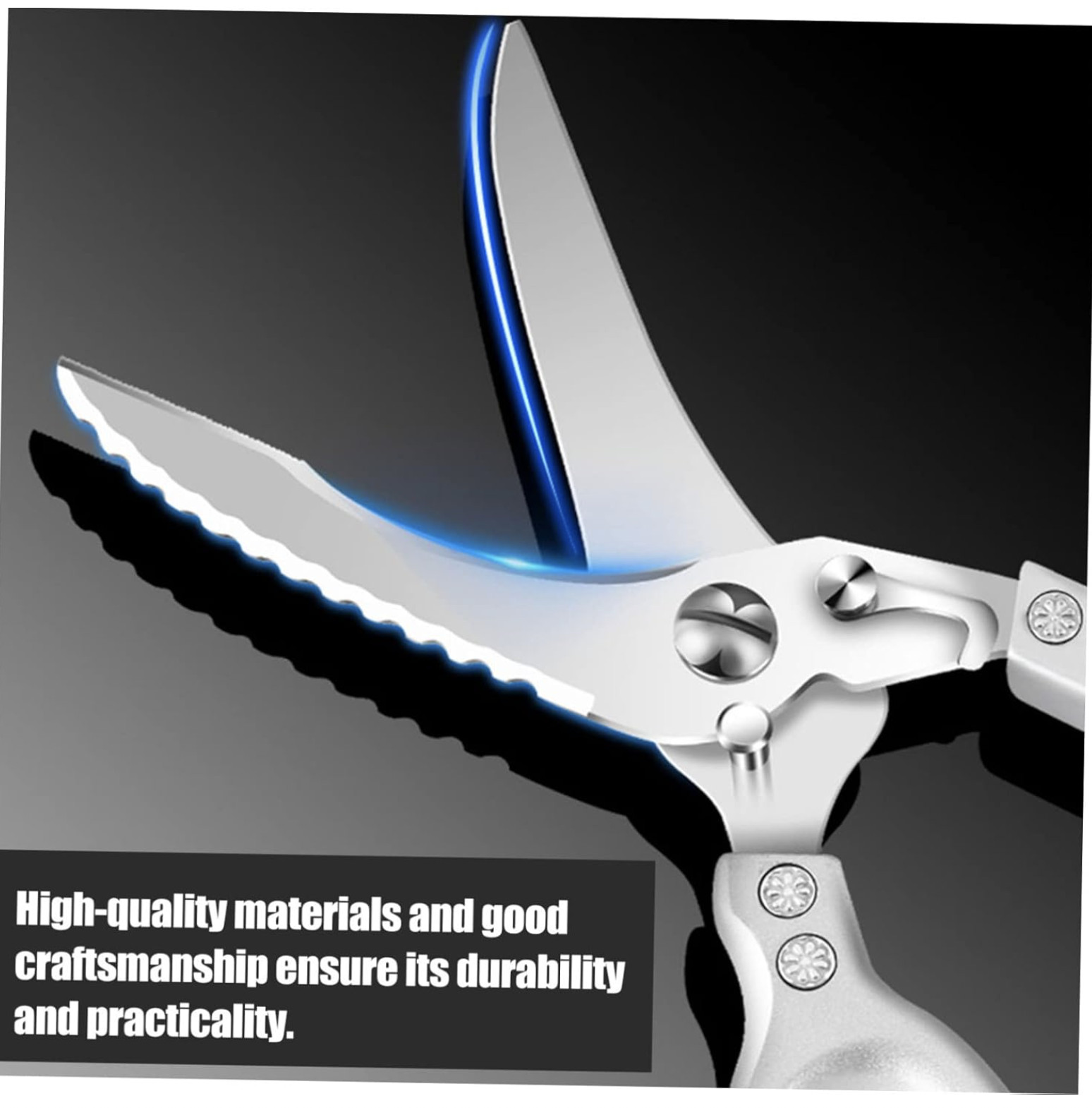 Poultry Shears Heavy Duty Multipurpose Kitchen Shears Cut Bone Chicken Fish Meat