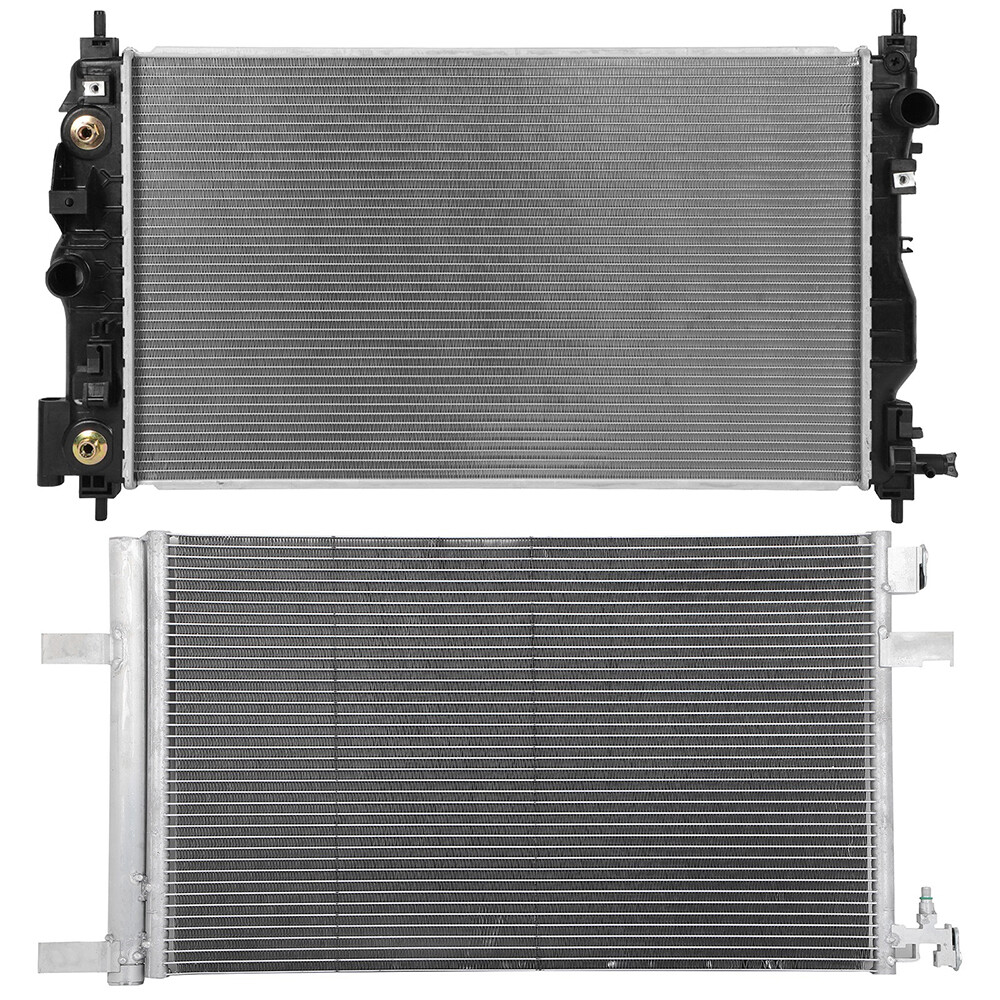 Radiator & Condenser Cooling Kit For 2014-2020 Chevrolet Impala 3.6L 3564CC V6