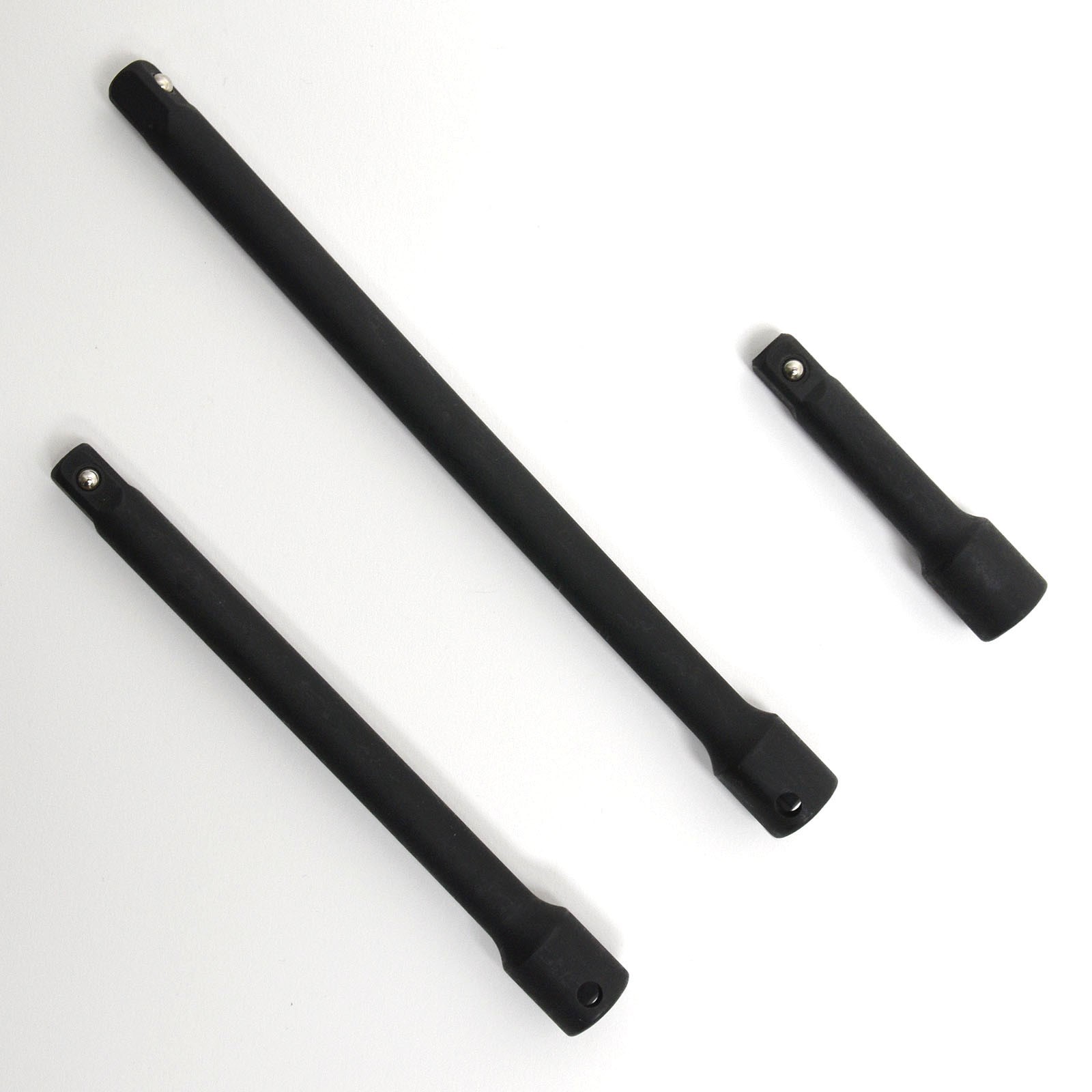 3 pc Air Impact Extension Bar Set 3/8" Drive 3", 6", 8", 3/8 Ratchet Extension