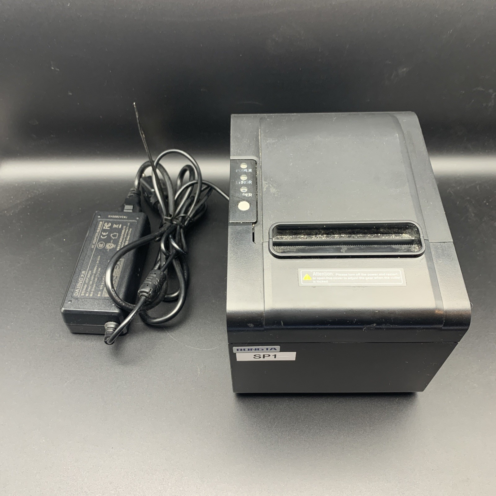 Rongta Thermal Receipt Printer 80mm USB POS | With AC Adapter | RP326