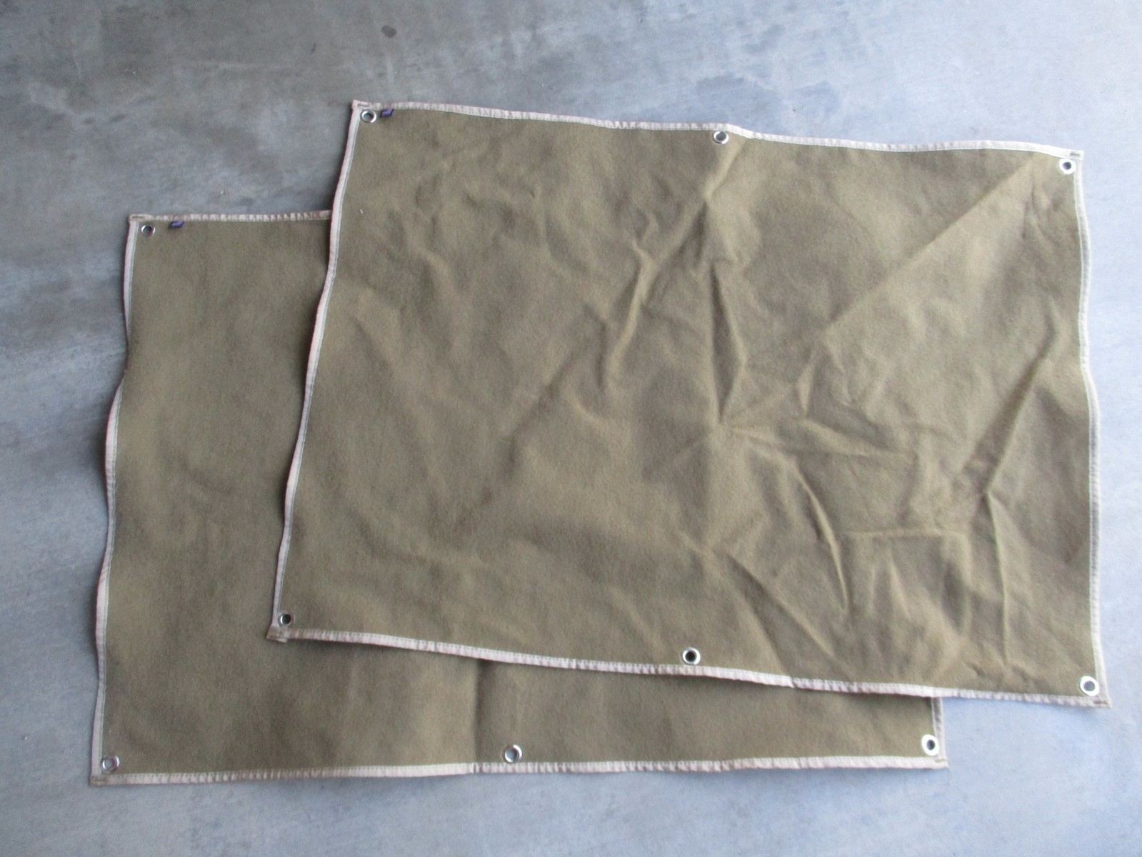 Tactical Morale Patch MilSpec Coyote Tan USA Made Velcro® Loop Panel 28x39