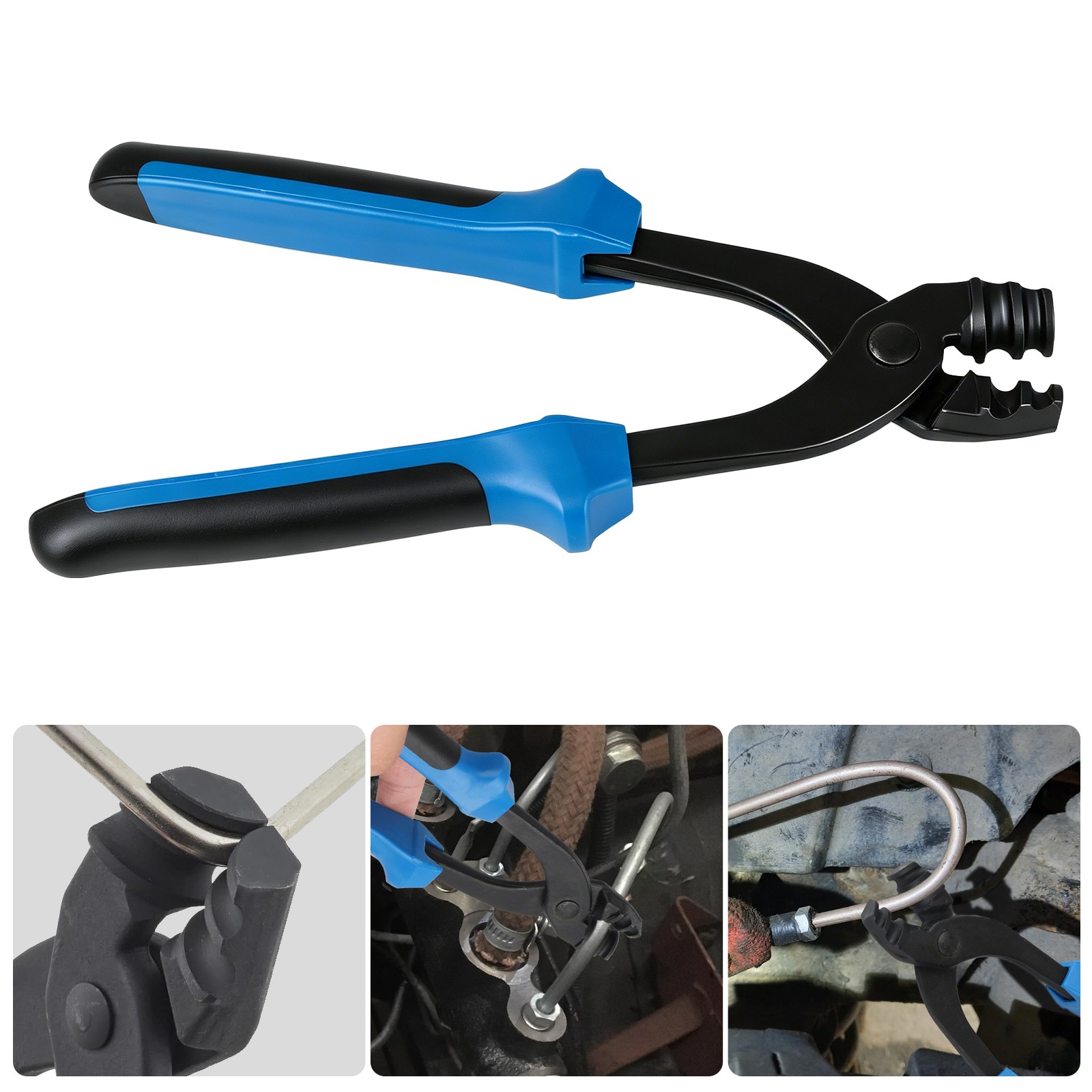 Tube Bending Pliers 3/16" & 1/4" Brake Line Bender Forming Tool for Fuel Tubing