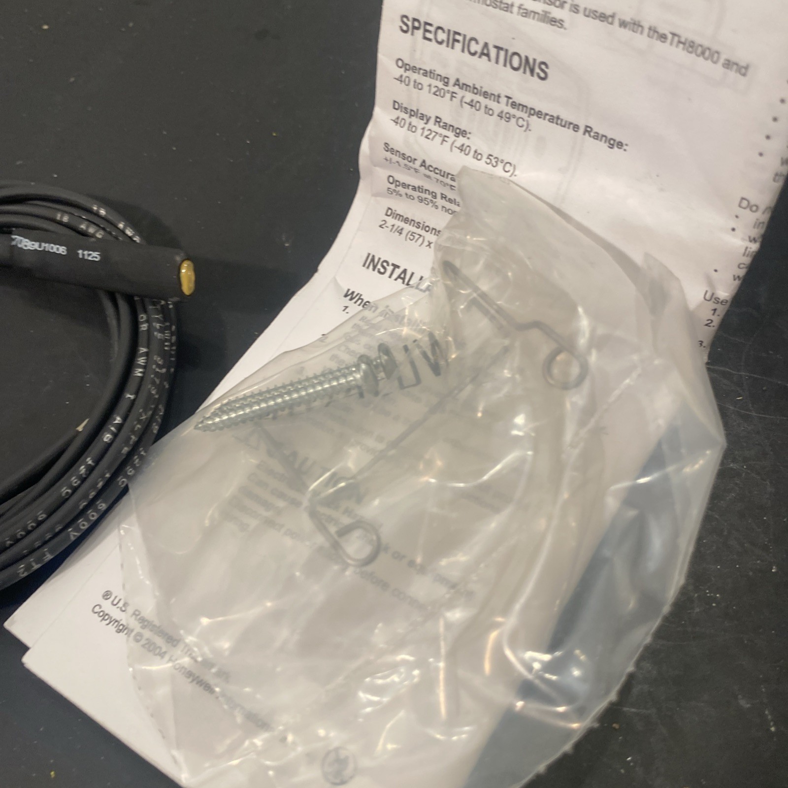 SENSOR-C7089U1006 HONEYWELL Box Is Open RL
