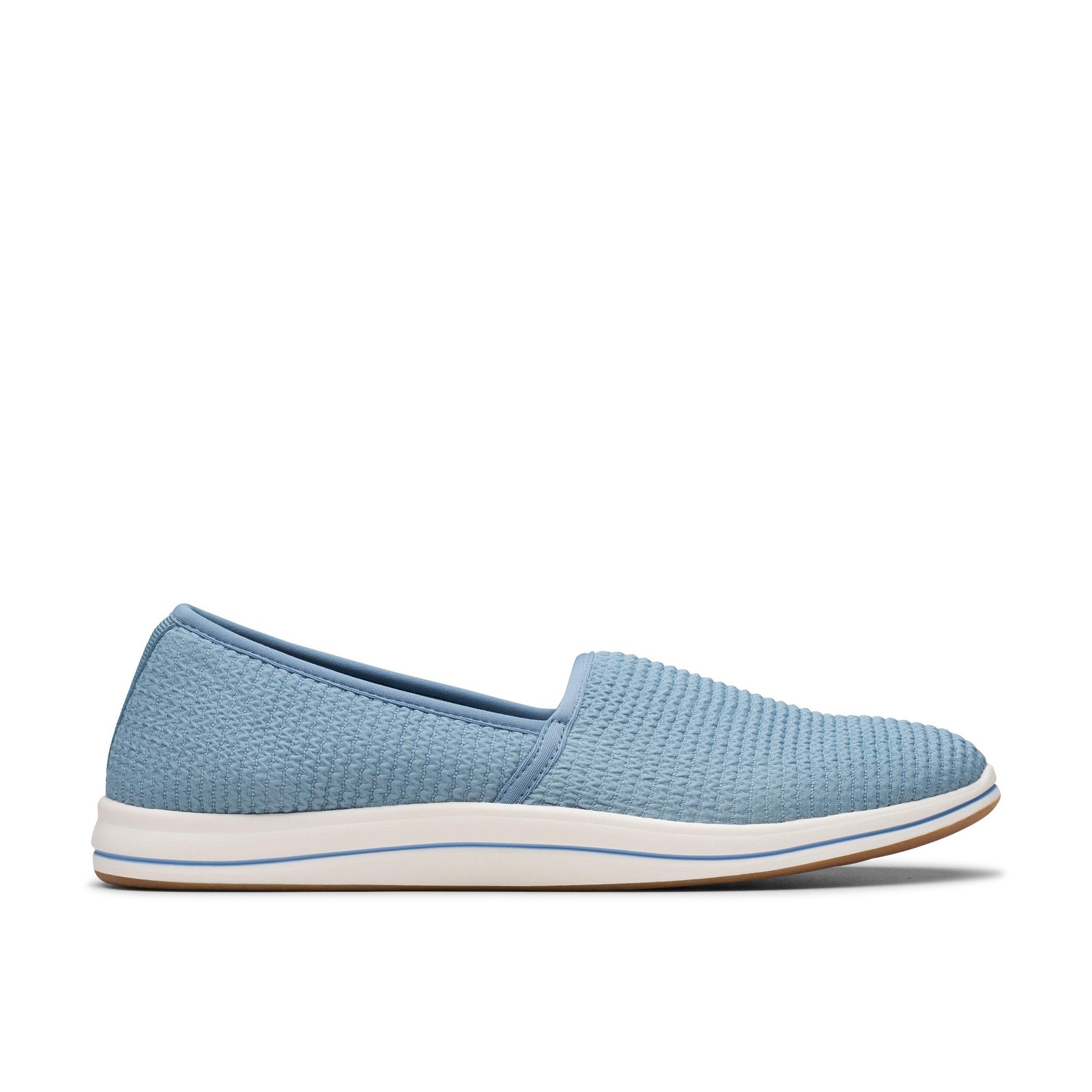 Clarks Womens BreezeStretch Blue  Casual  Shoes