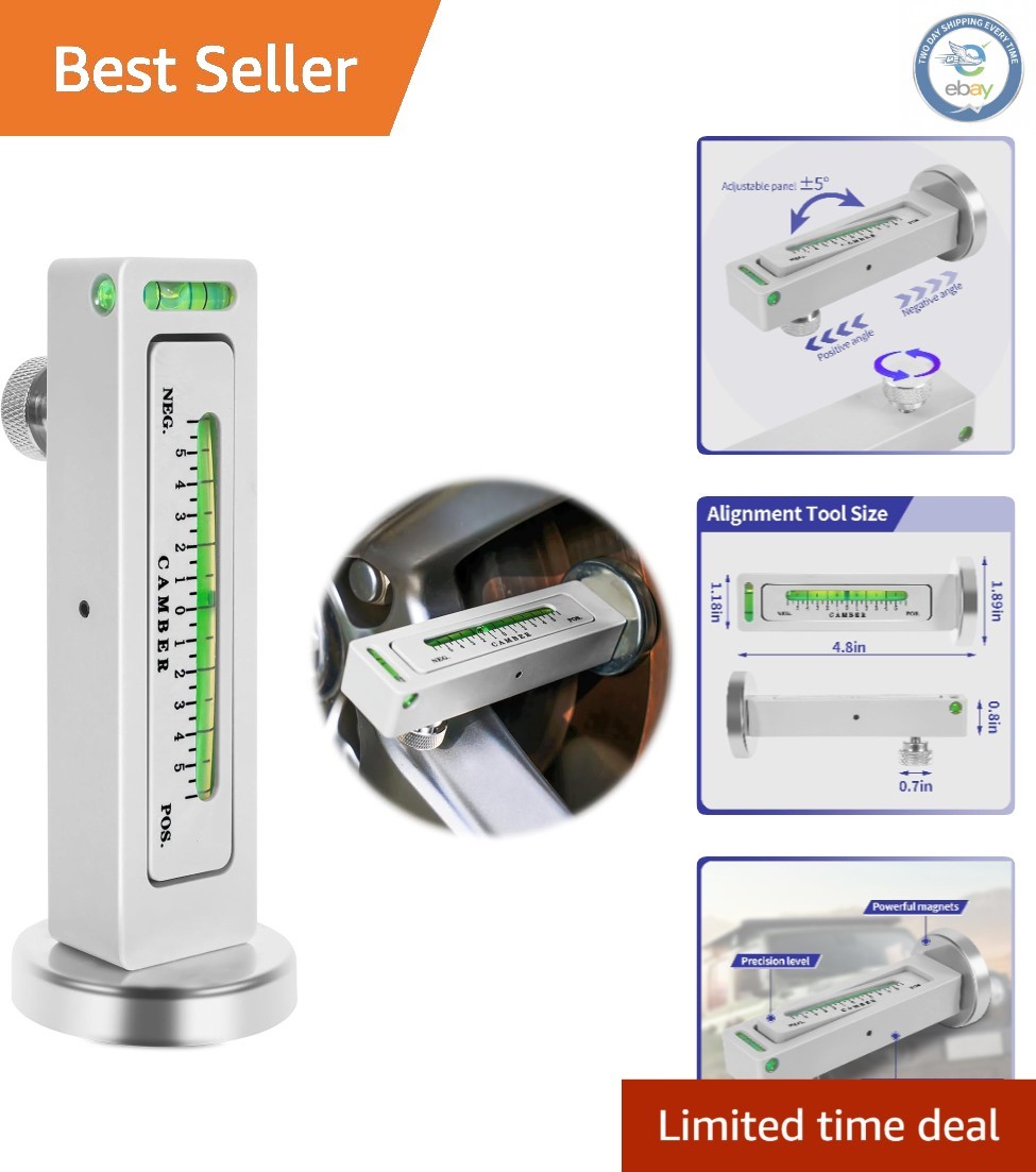 High-Quality Magnetic Gauge Tool for Accurate Camber and Caster Measurements