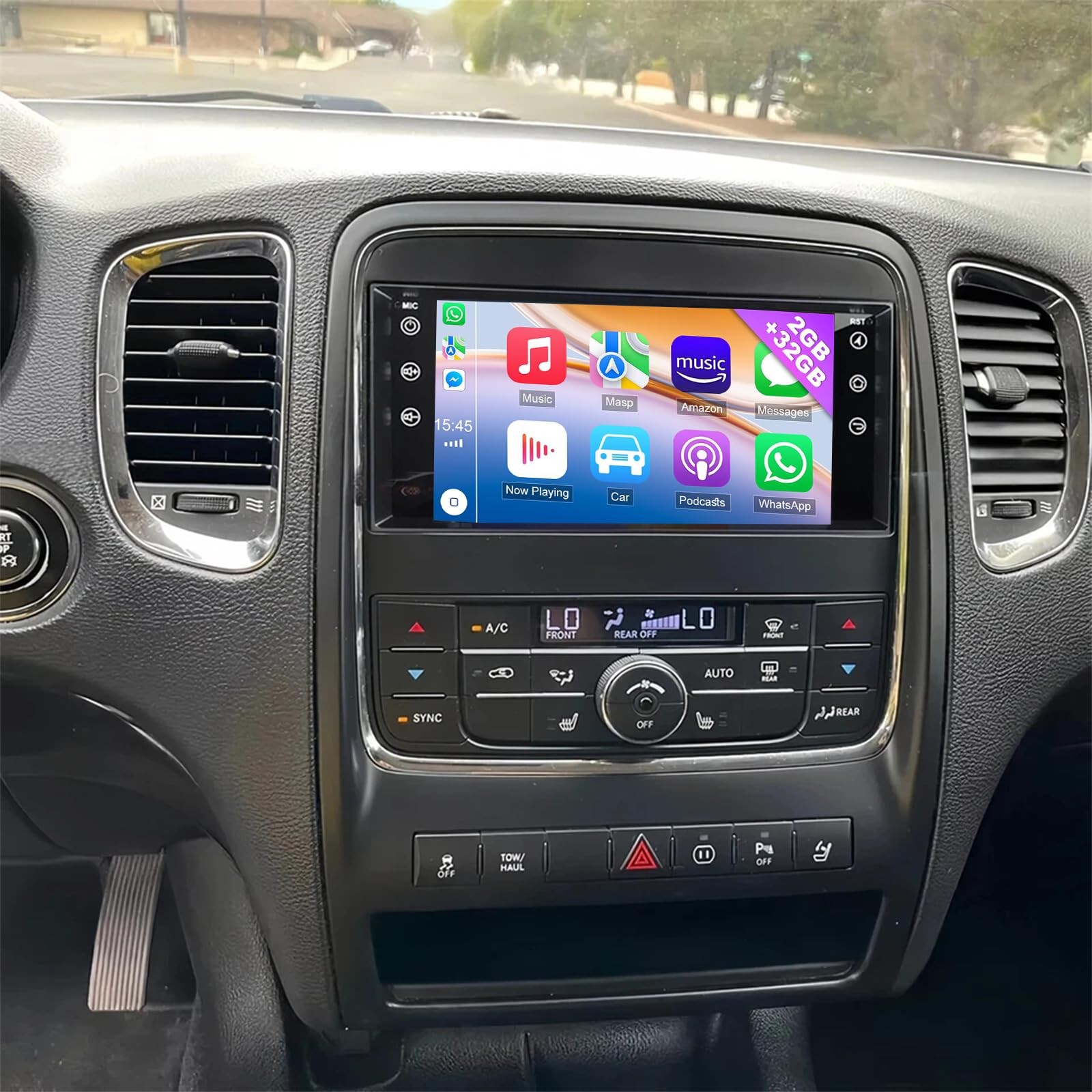 7 Touch Car Radio for 09-11 Durango Android 13 Double Din Carplay Android Auto