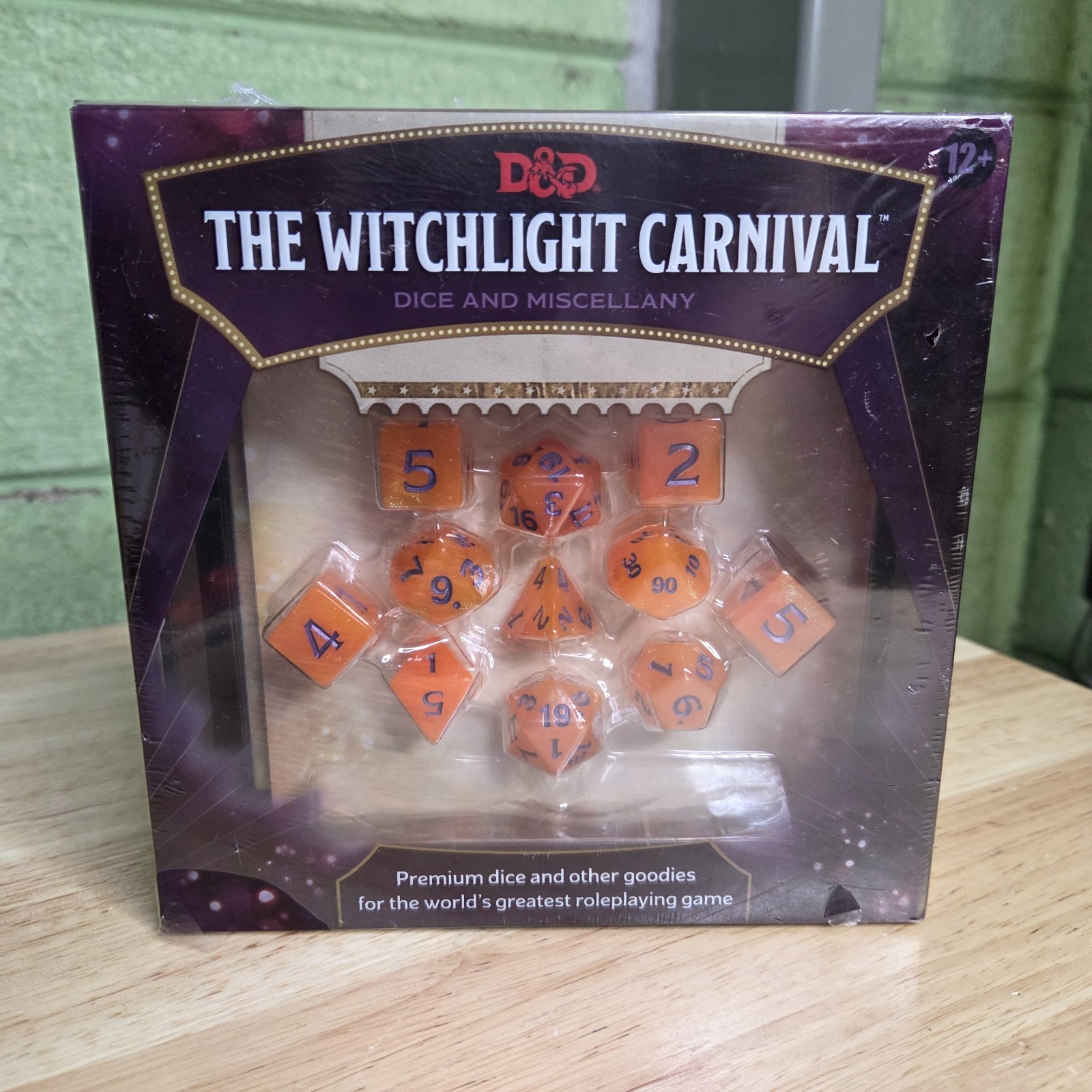 D&D The Witchlight Carnival Dice & Miscellany Dungeons & Dragons - New Sealed