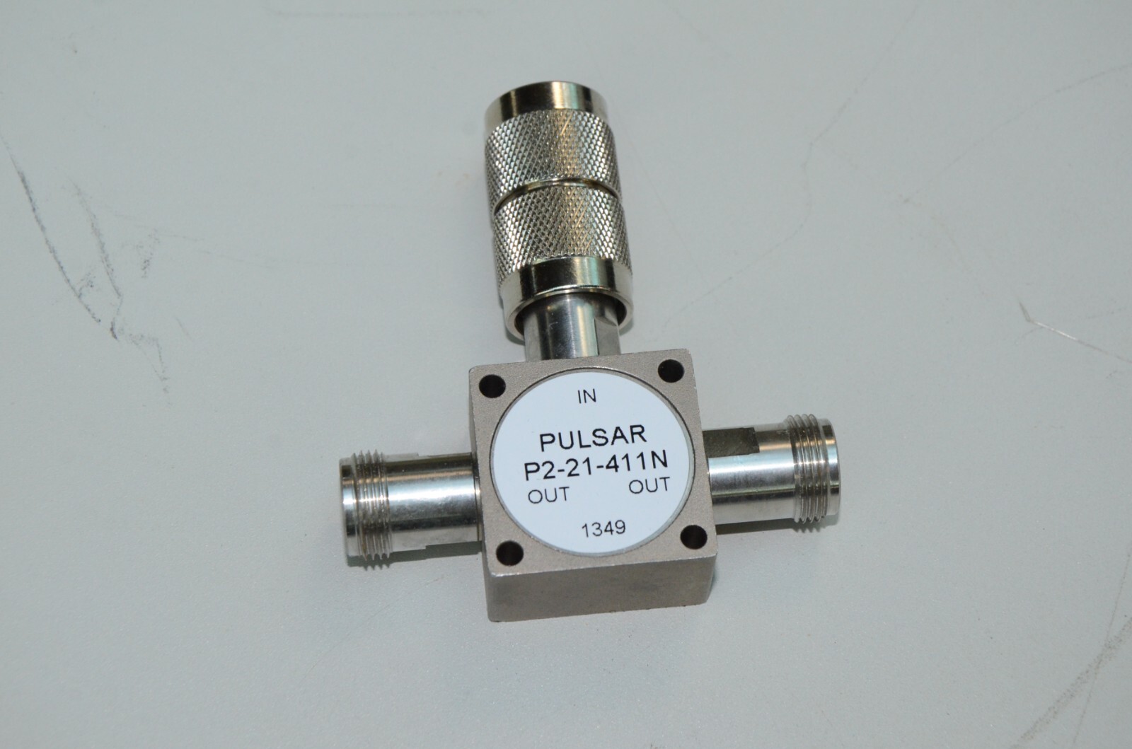 Pulsar P2-21-411N 2 Way RF Divider Splitter N Female