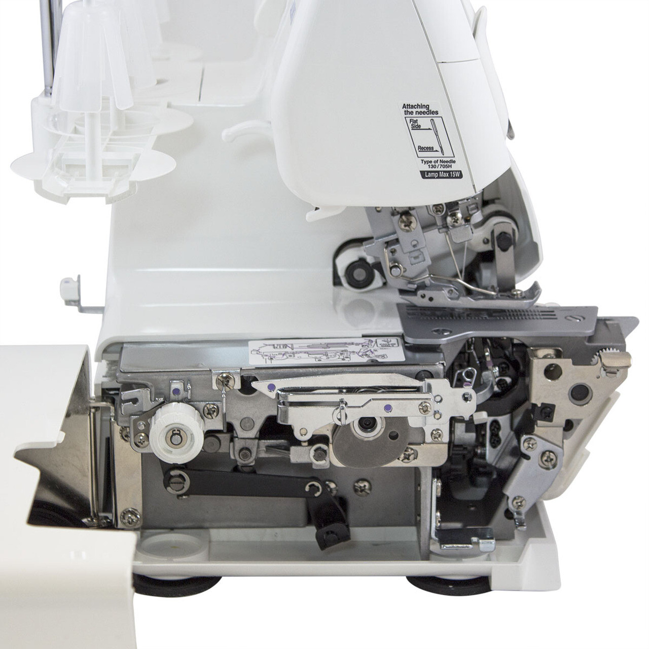 MO-735 2/3/4/5 Thread Overlock Serger Sewing Machine with Coverstitch