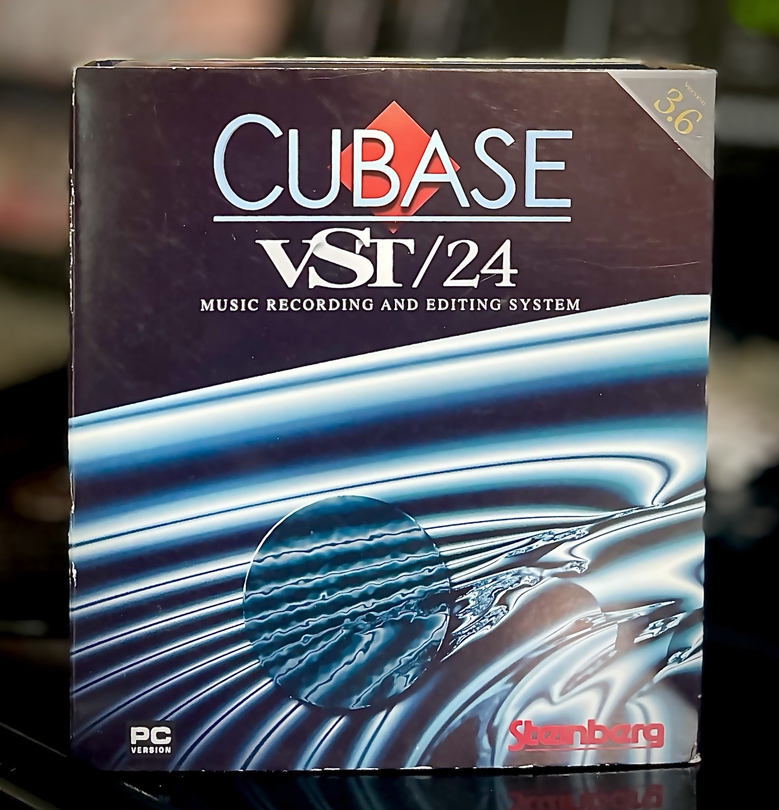 Cubase VST/24 3.6 Studio Production Recording Software Complete Big Box PC WIN