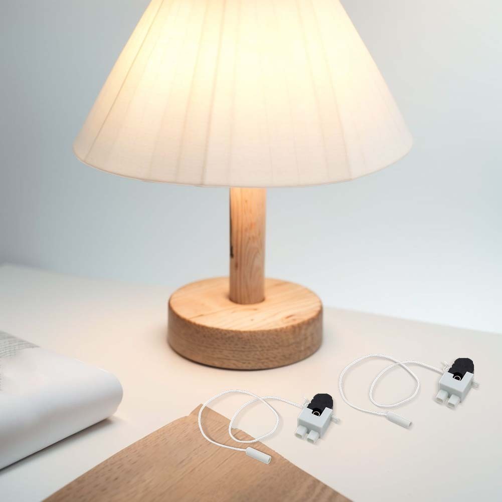 Pull Switch for Lighting Fixtures with Rotating Pull Cord Design 250 Volt