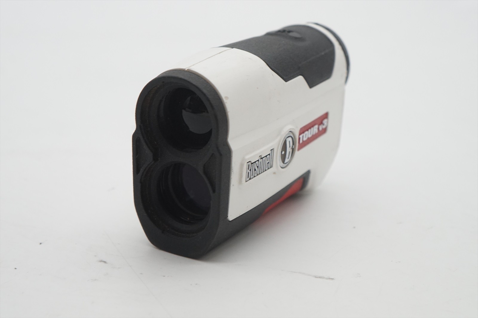 Bushnell Golf Tour V3 Rangefinder White/Red with Battery Good