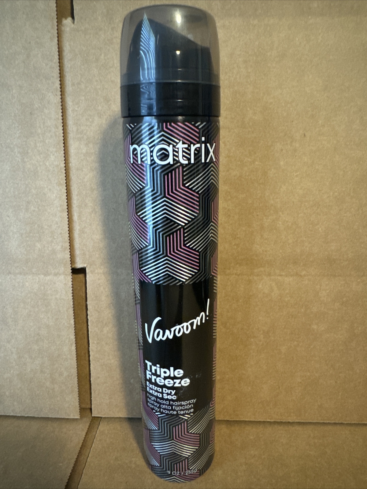 Matrix Vavoom TRIPLE FREEZE Extra Dry High Hold Hairspray 9 oz FREE SHIPPING