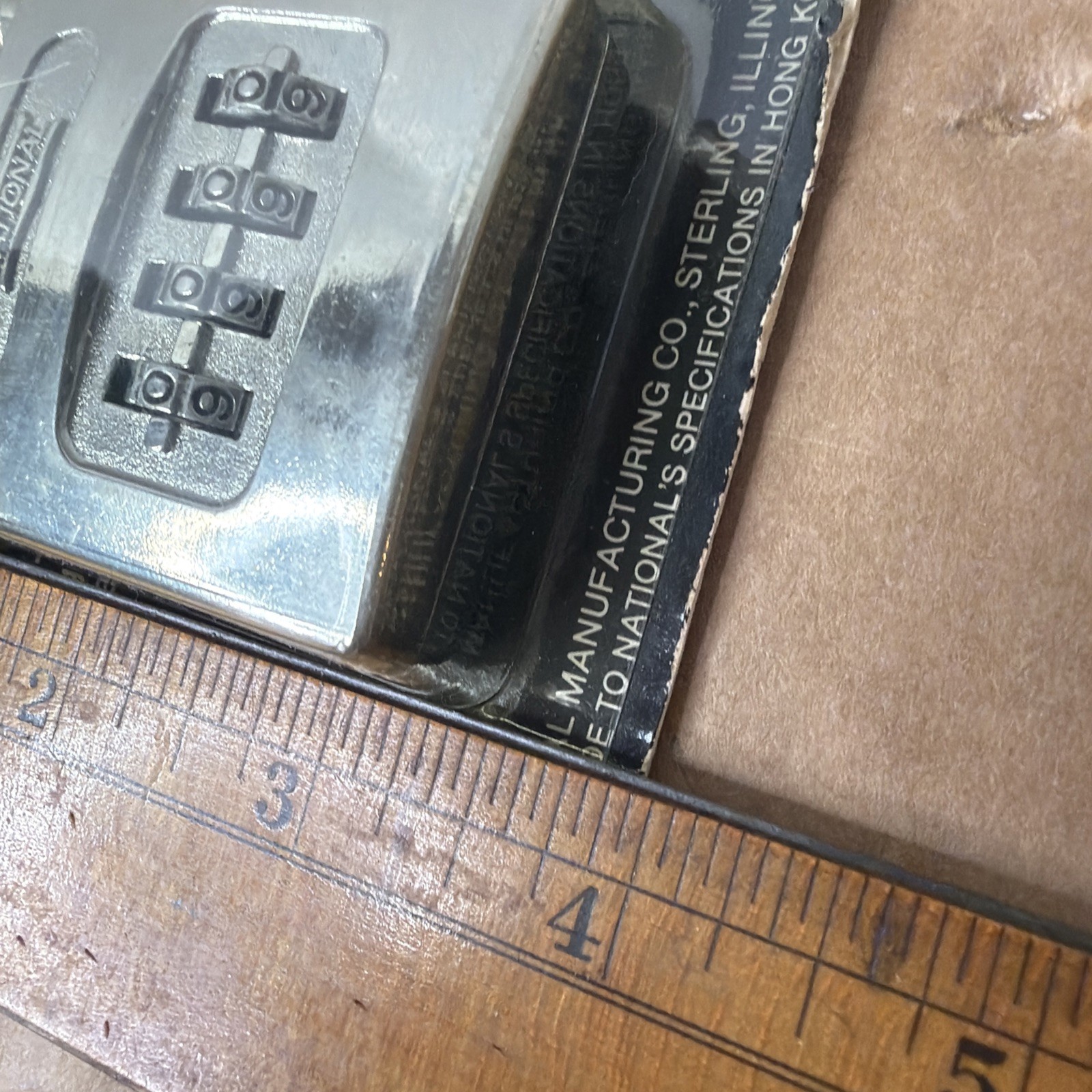 National Mr. Memory Combination Lock V656