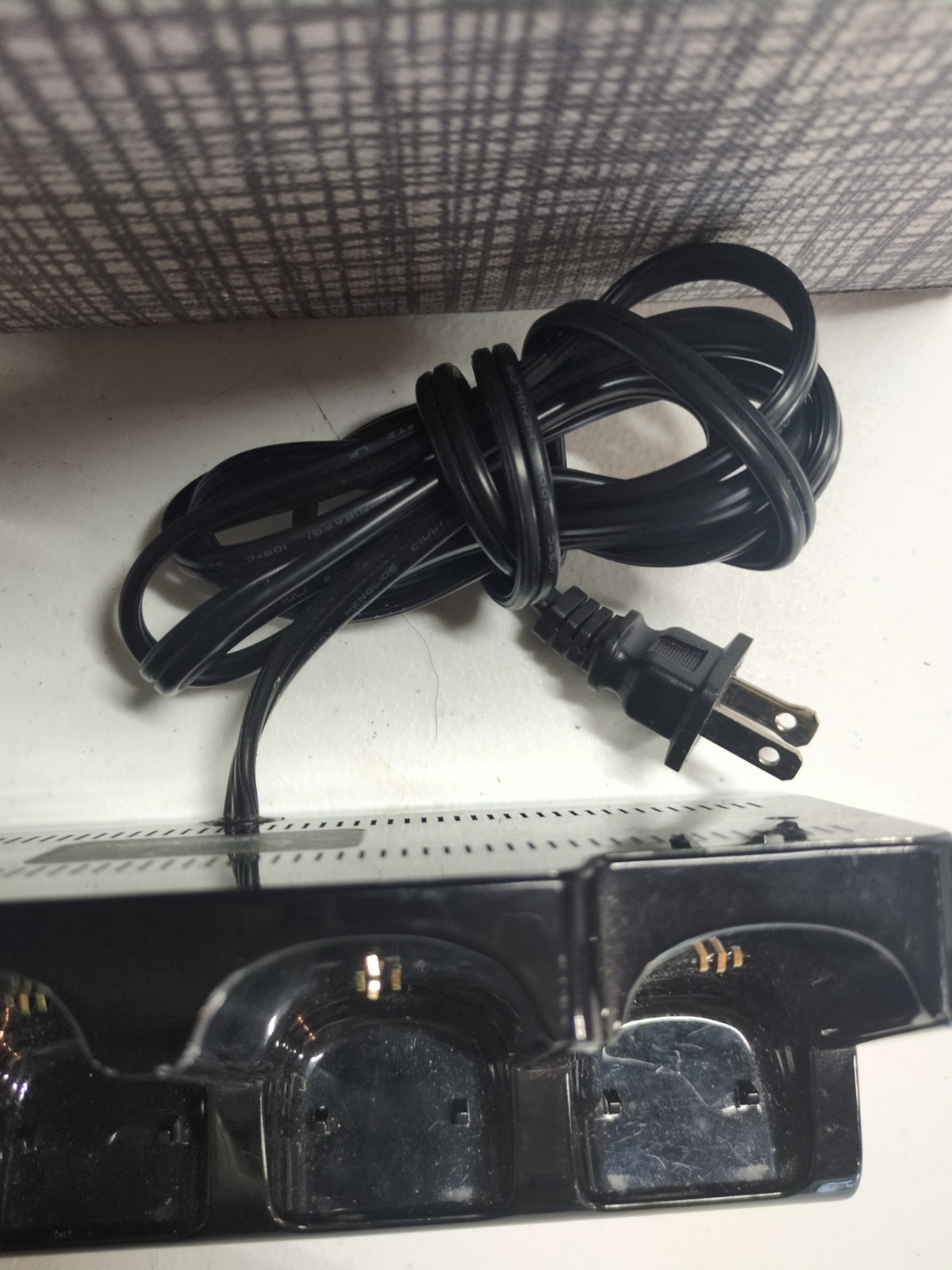 Wii Nyko Controller Charge Station Quad Black Dock 4 Controller Works
