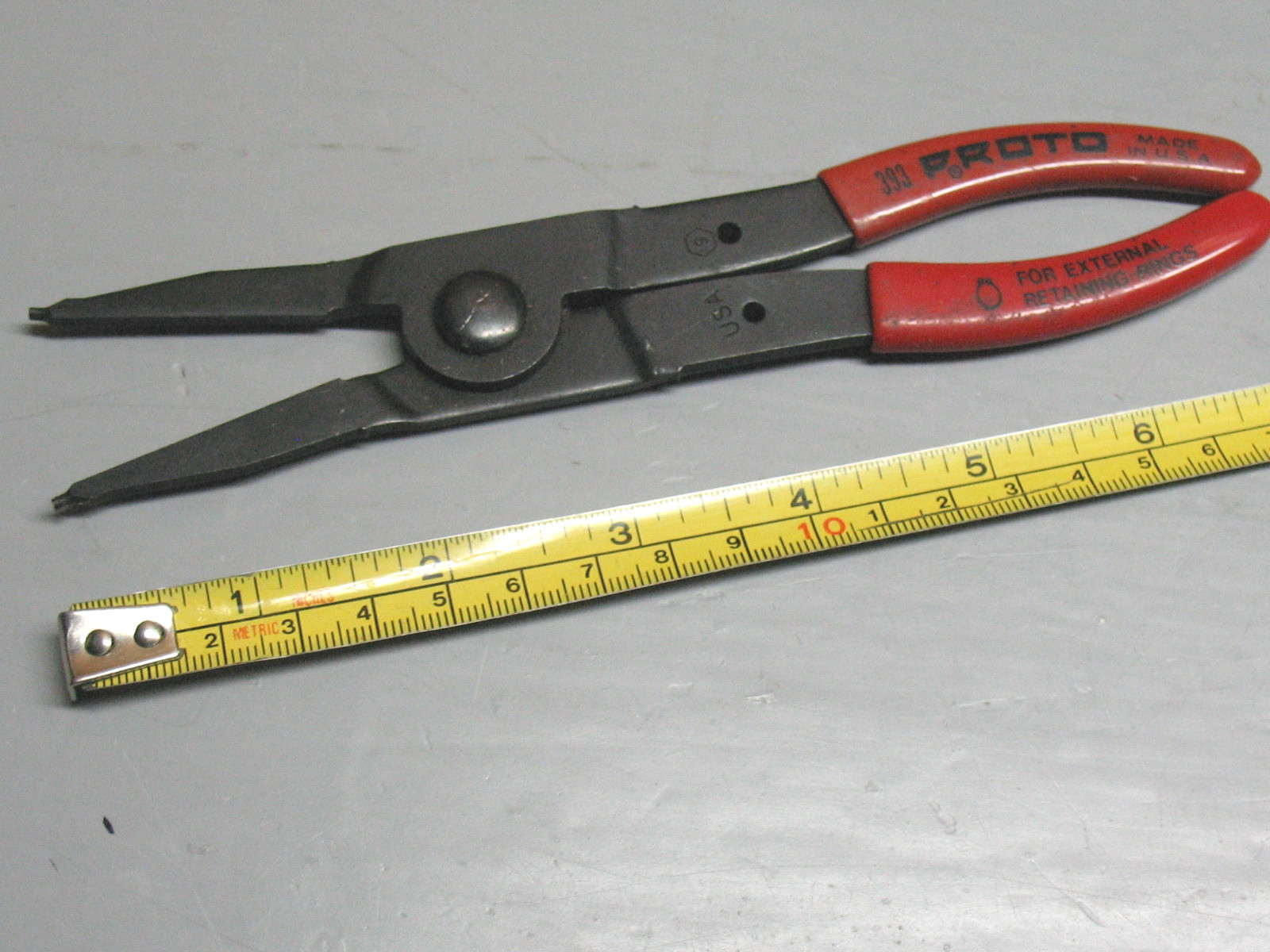 PROTO 393 RETAINING  RING PLIERS  VINTAG  ORIGINAL   VERY NICE !!!!