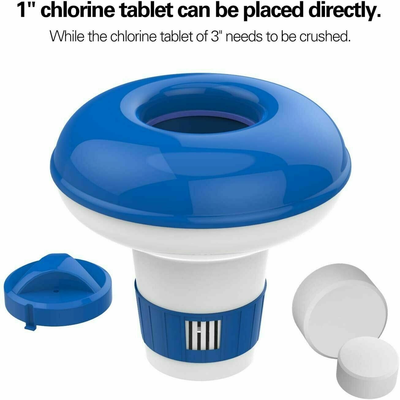 Chemical Dispenser Floater Chlorine Bromine Tablets for Cleaning Pool Spa new