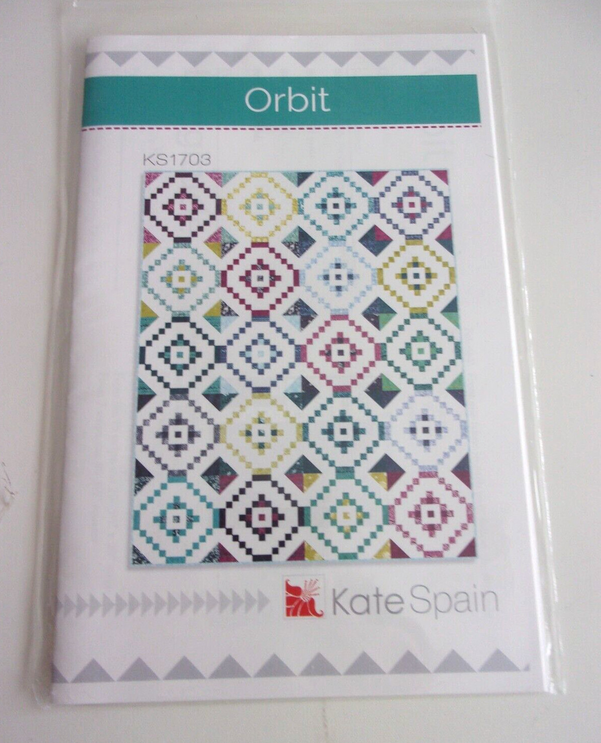 "ORBIT" QUILT PATTERN BY KATE SPAIN