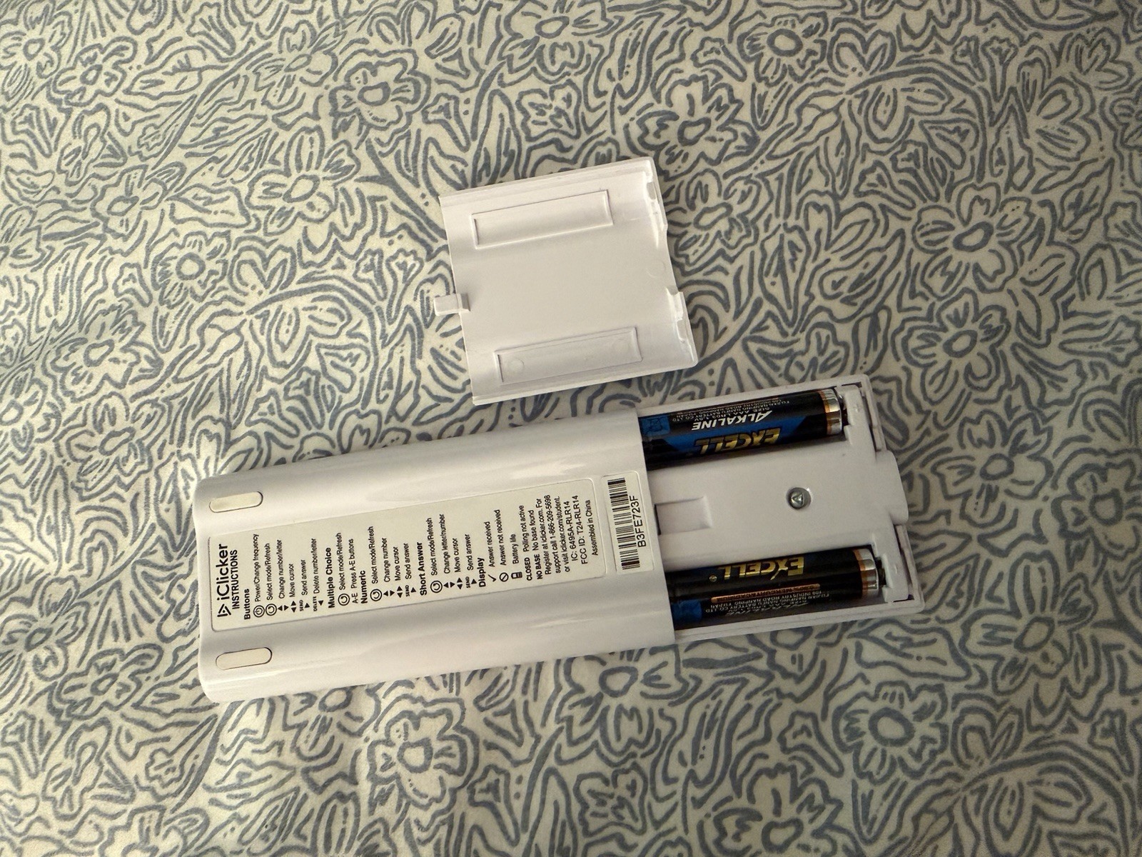 iClicker 2 Wireless Classroom Response Remote Clicker White, ICLICKER2, 10m+