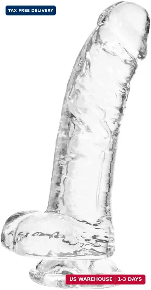 Realistic Dildo G Spot Stimulator- 8.2" Big Dildos with Suction Cup Adult Sex To