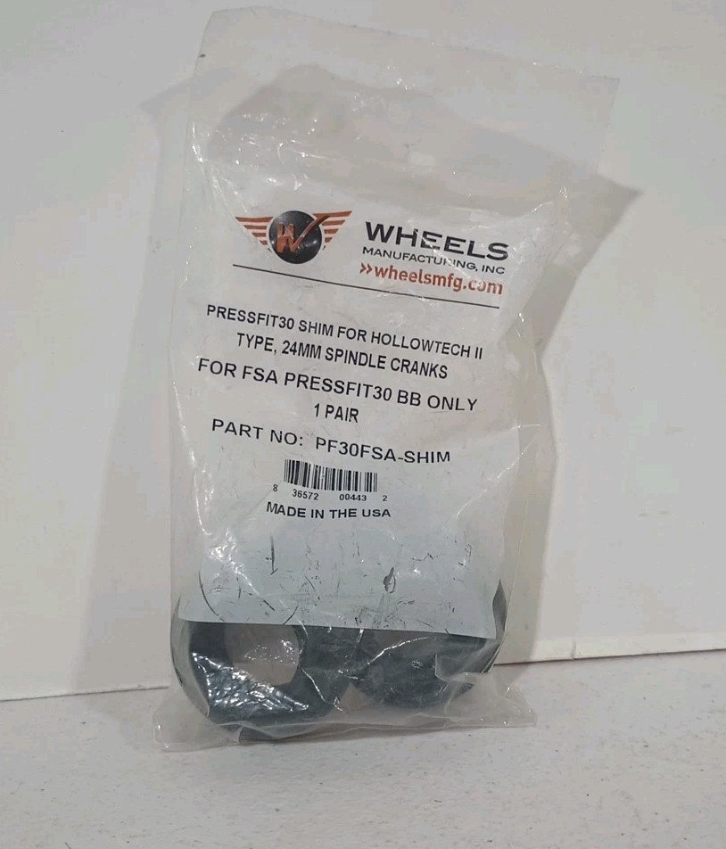 Wheels Manufacturing PressFit 30 Bottom Bracket Adapter for & FSA Cranks USA