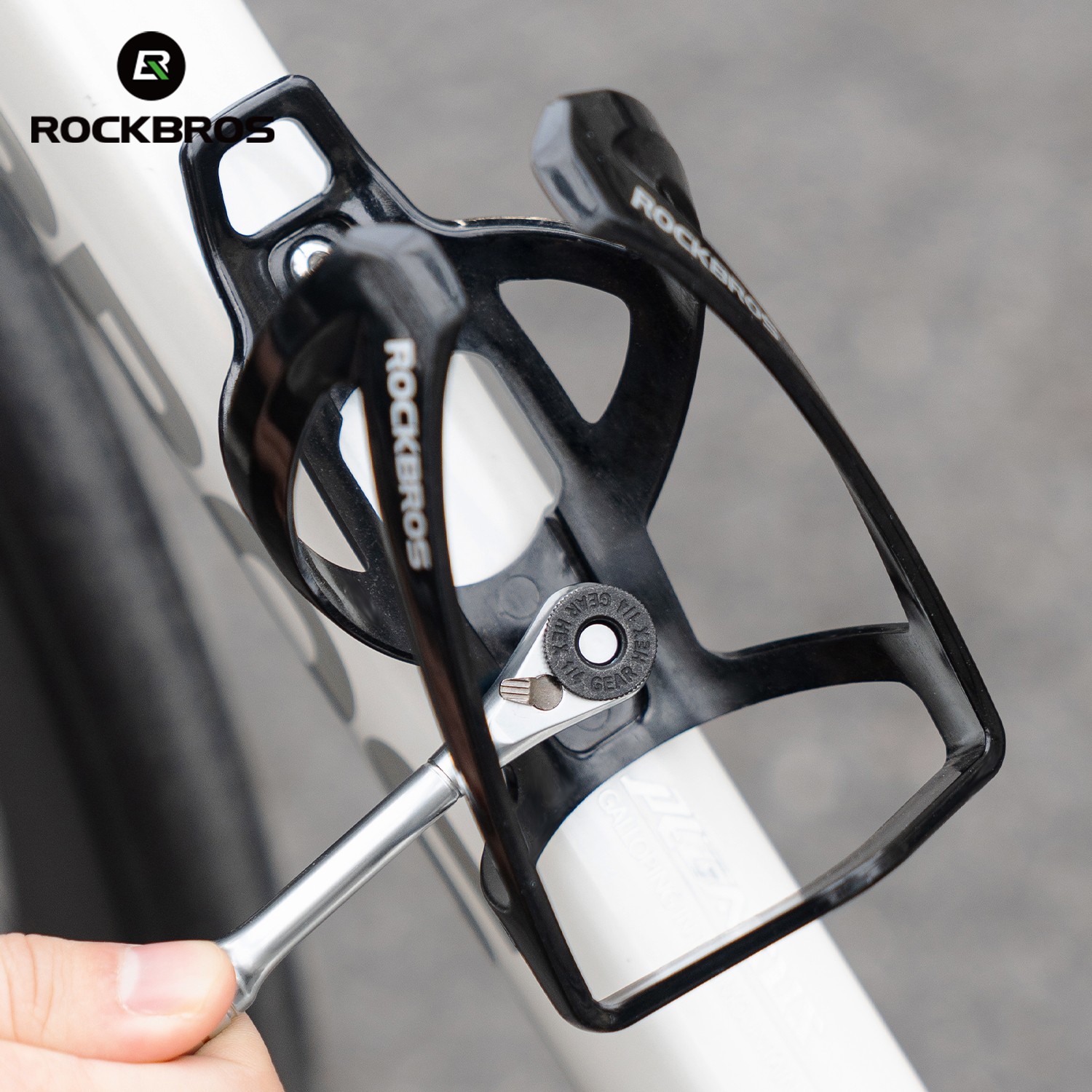 ROCKBROS Two-way Ratchet Wrench Portable Tool Set Magnetic Quick Release+8 Bits