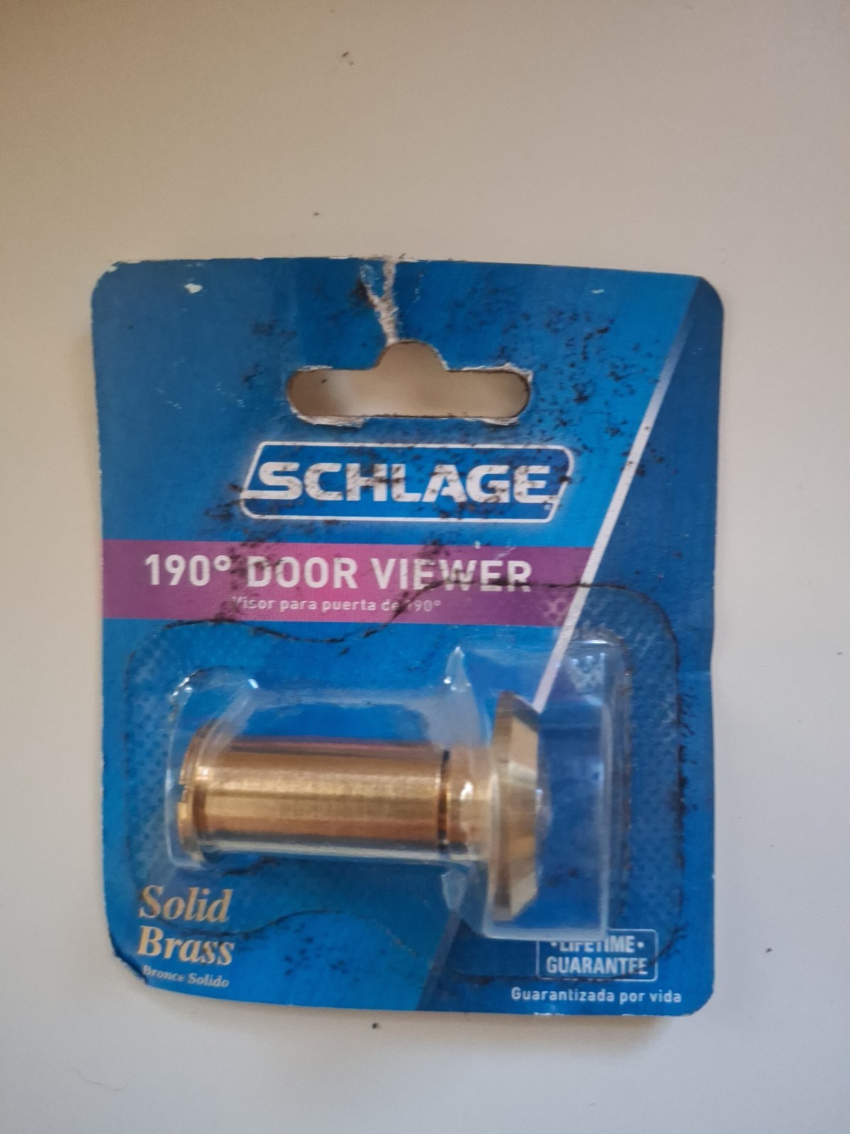 Schlage Solid Brass One Way door viewer Security Hardware Peep hole