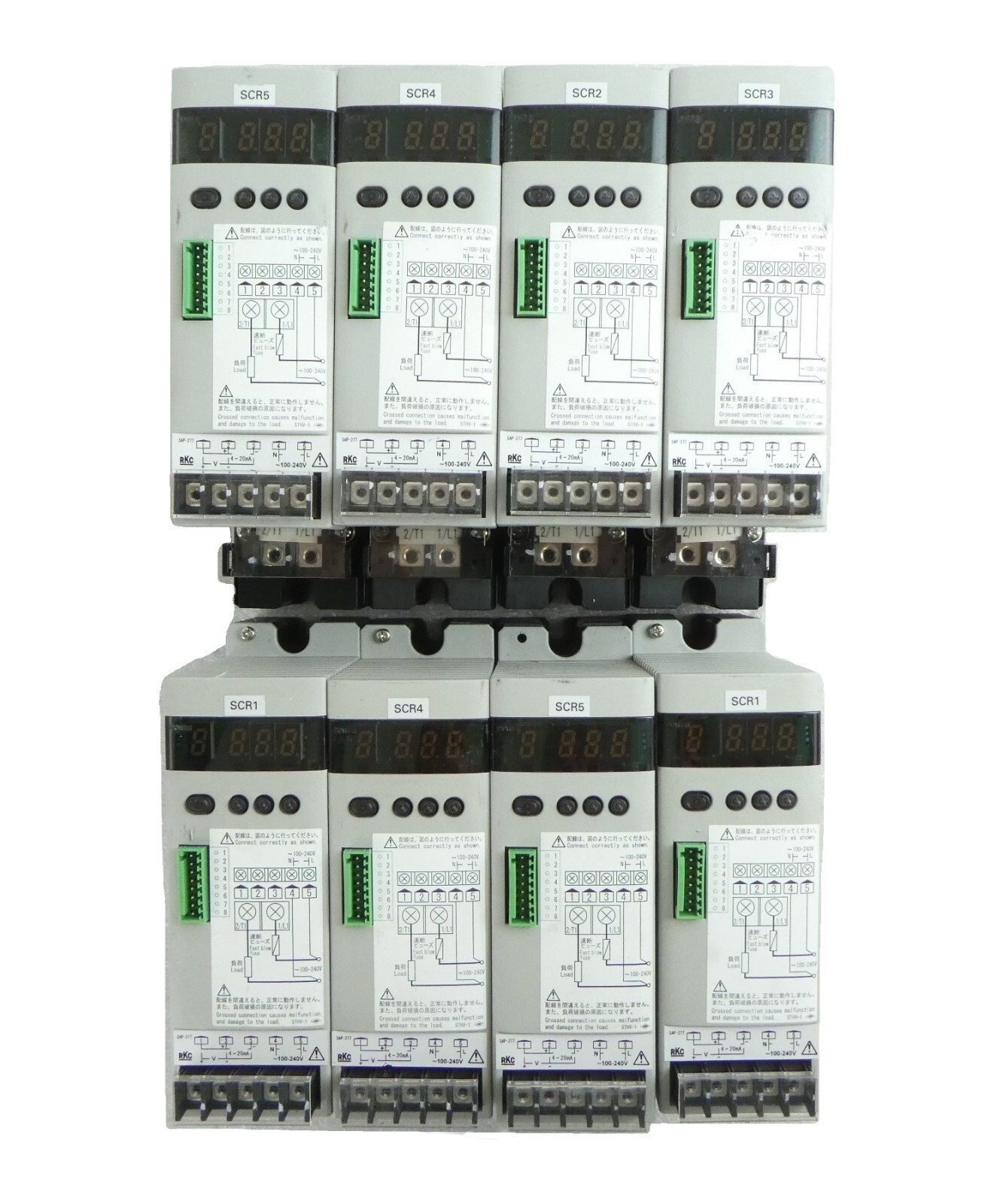 RKC THV-1PZ030-8*HN-9 Single Phase Power Control Unit THV Lot of 8 Working