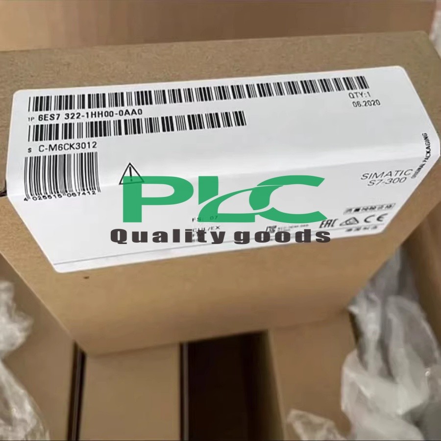6ES7322-1HH00-0AA0 1PCS Brand New In Box Siemens 6ES7 322-1HH00-0AA0  Fast ship