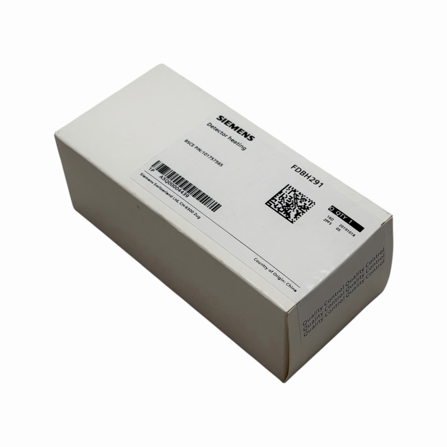 Siemens FDBH291 Detector Heating