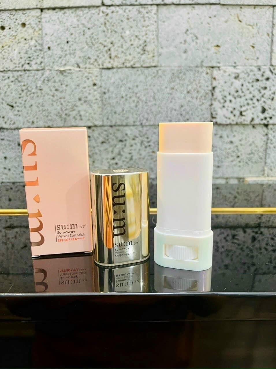 SU:M37 Sun-away Velvet Sun Stick 18g SPF 50+ PA++++ Sunscreen K-Beauty SUM37