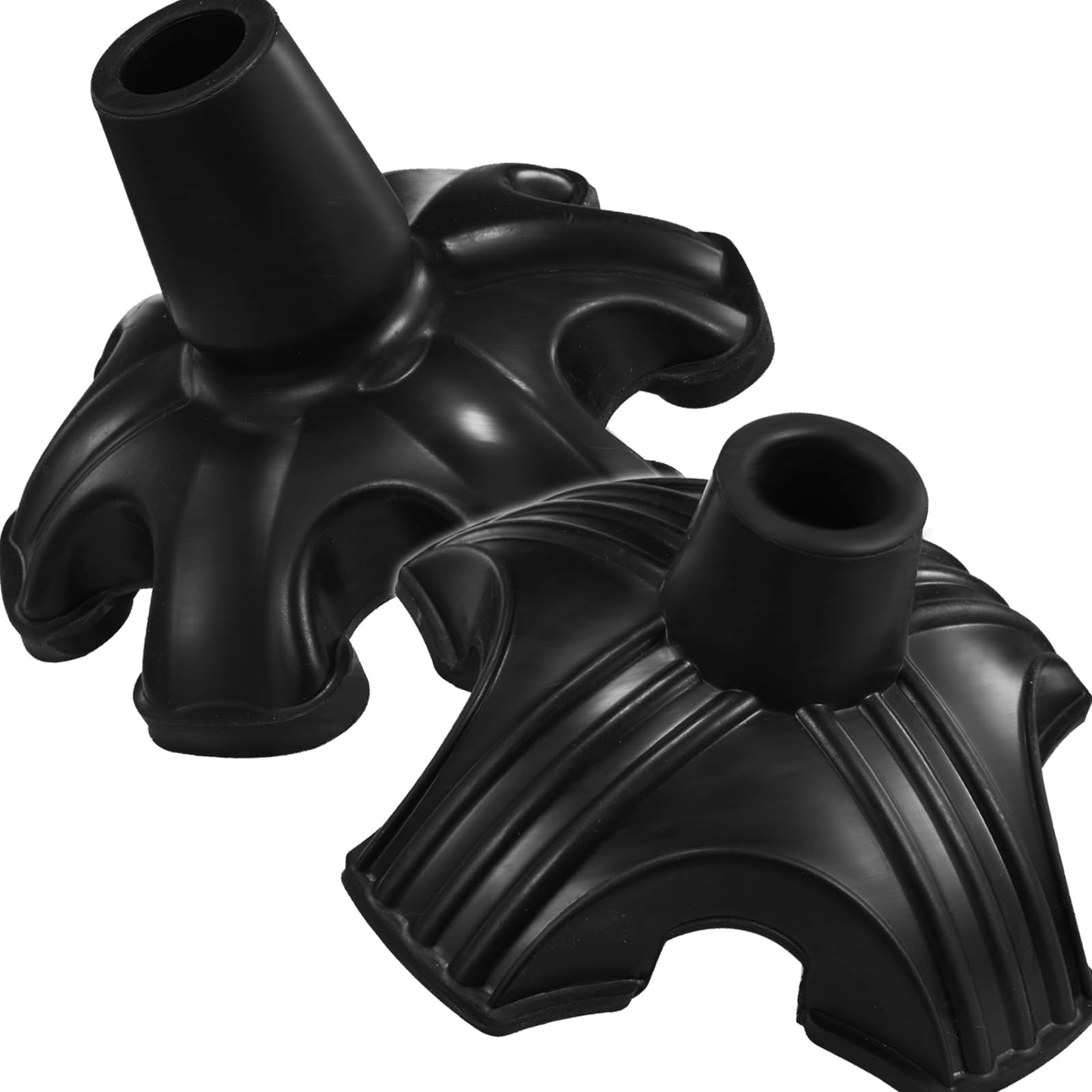2 Pack Cane Tips for Stability, 3/4 inch Non-Slip Replacement Tip, Self...