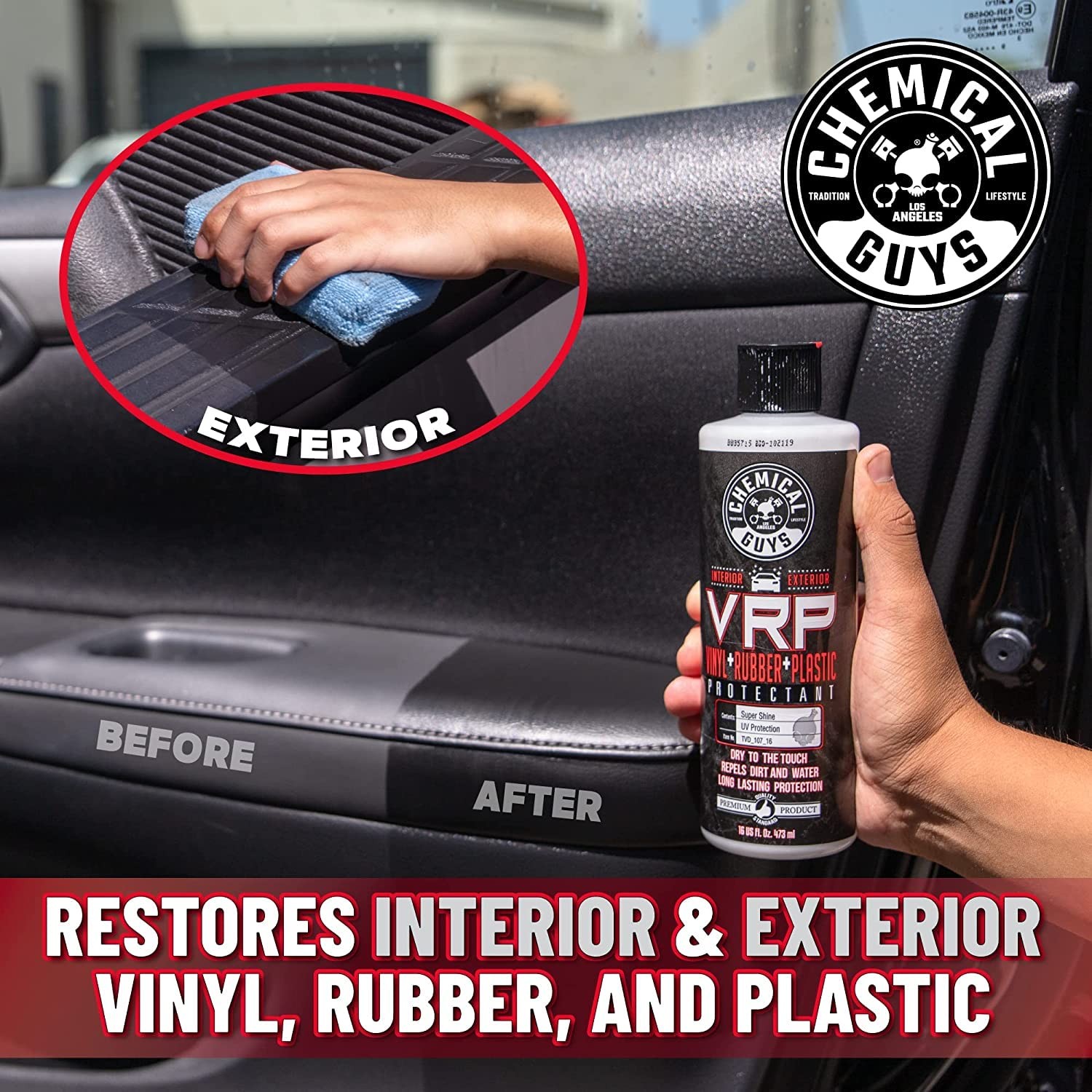 VRP Protectant Kit set include Detailing Applicators set 16 oz Black