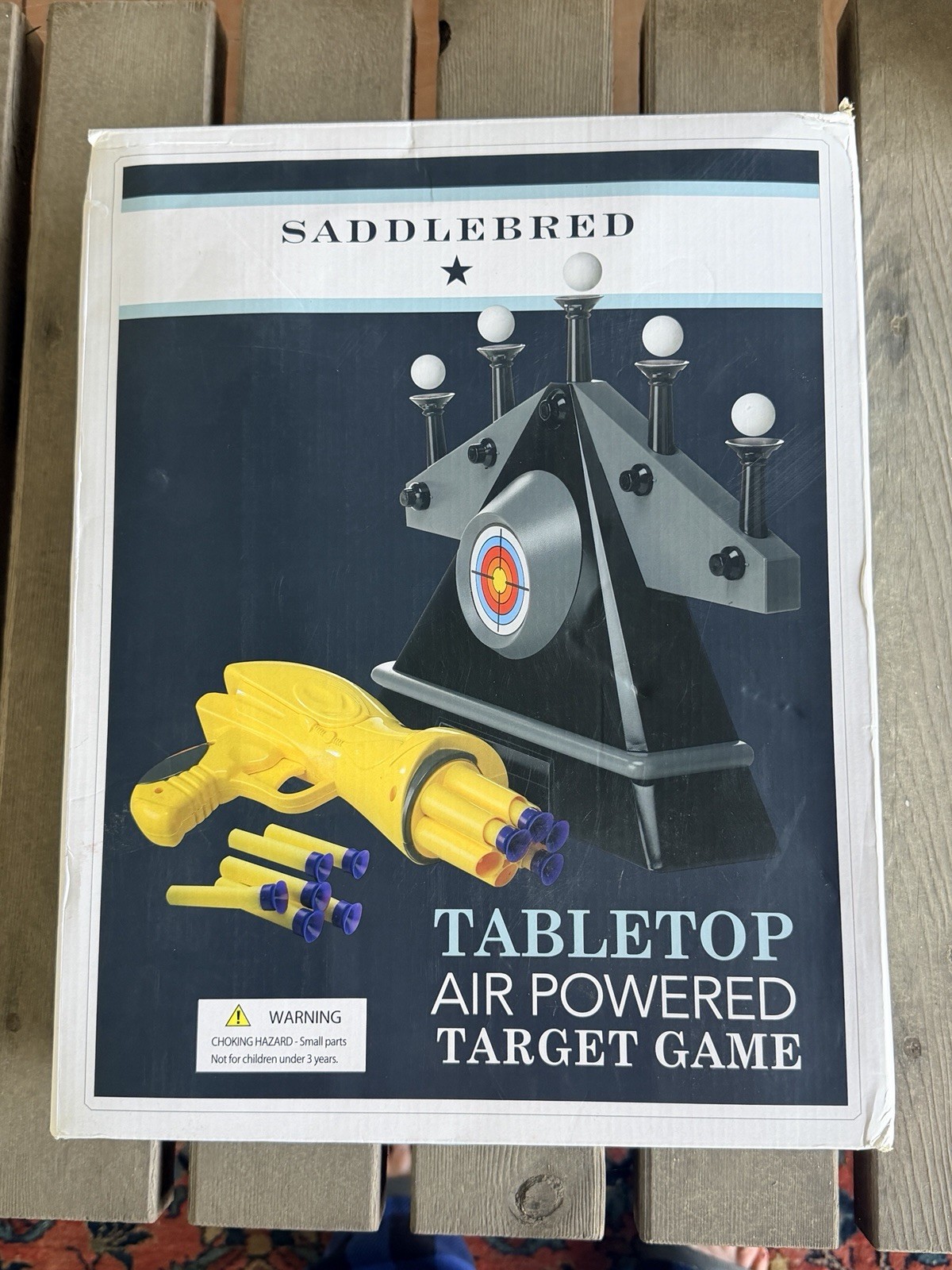 Tabletop Air-Powered Target Game