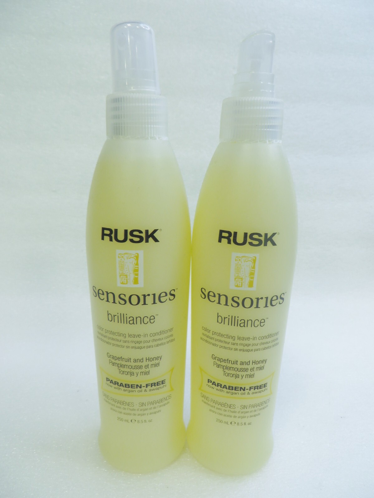RUSK BRILLIANCE LEAVE IN CONDITIONER SPRAY 8.5 OZ  (Lot of 2)