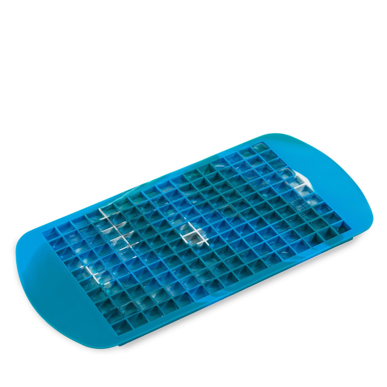 Host Mini Ice Cube Tray, Makes 160 Cubes, Durable Blue Marble