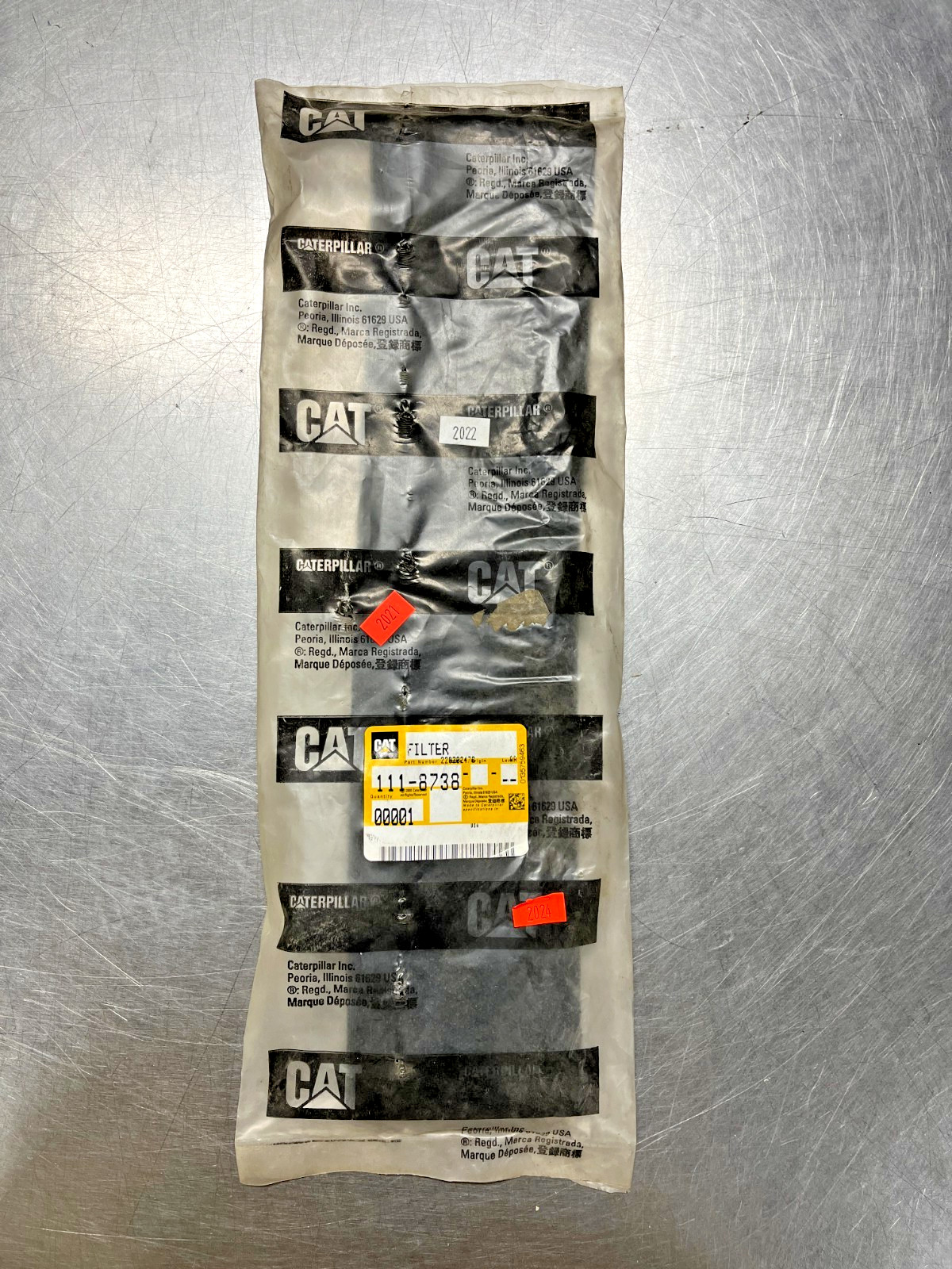 111-8738  Genuine OEM  CAT   Air FILTER ELEMENT   Caterpillar  1118738