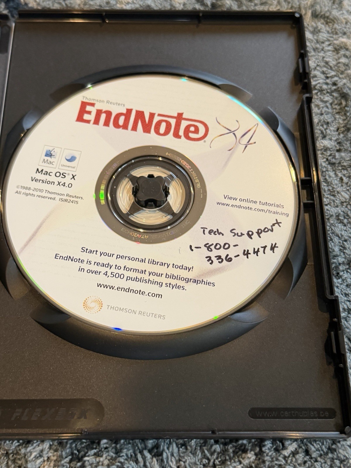 Endnote X4 Workstation for Mac Research Publishing