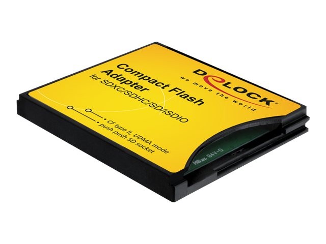 Delock Compact Flash Adapter Short Adapter CompactFlash Compact Flash 61796