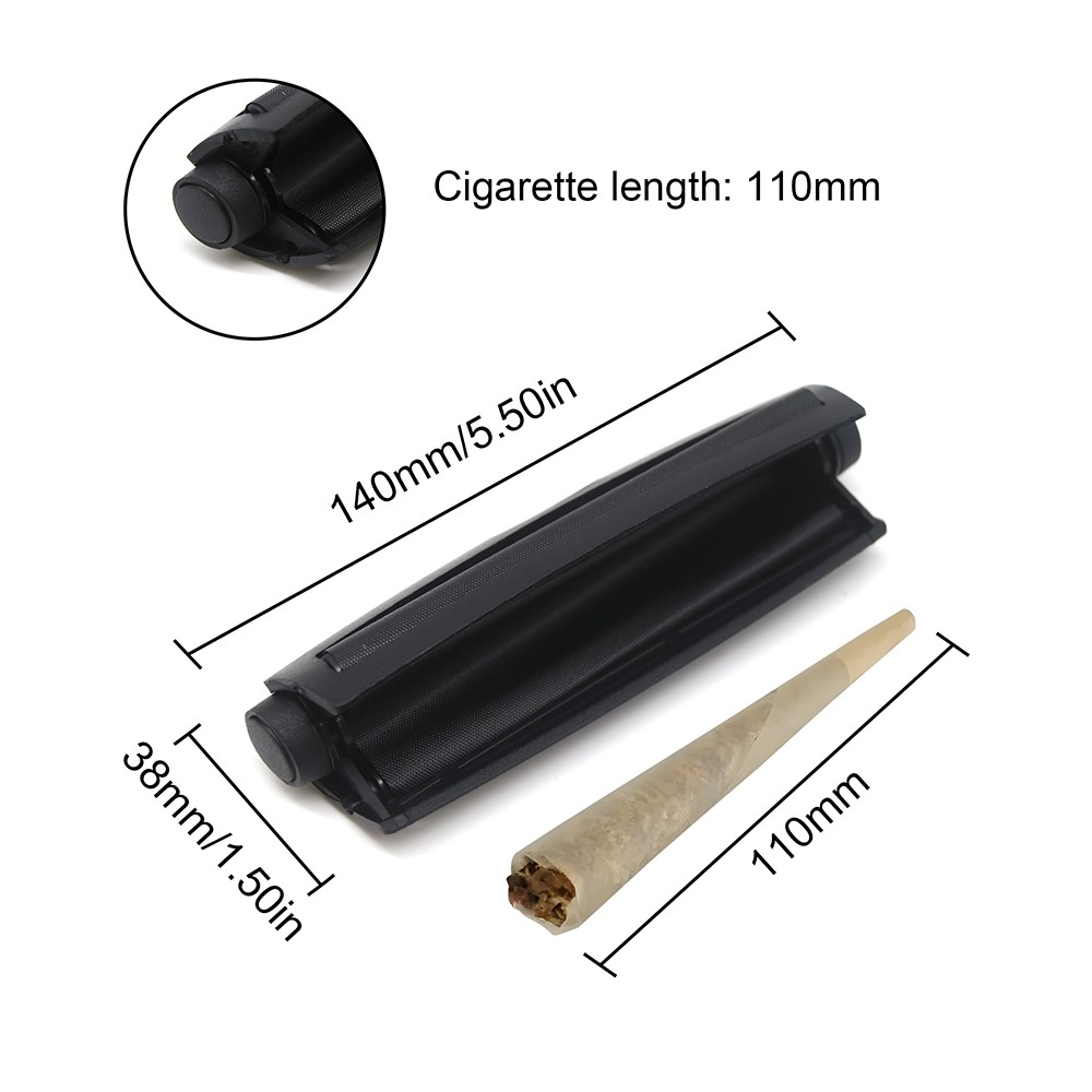 King Size Roller - 4.5 " 110mm Rolling Machine Complimentary Cigarette Tray