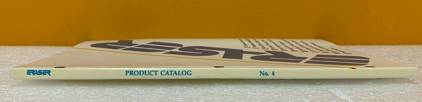 Eraser Product Catalog No. 4.