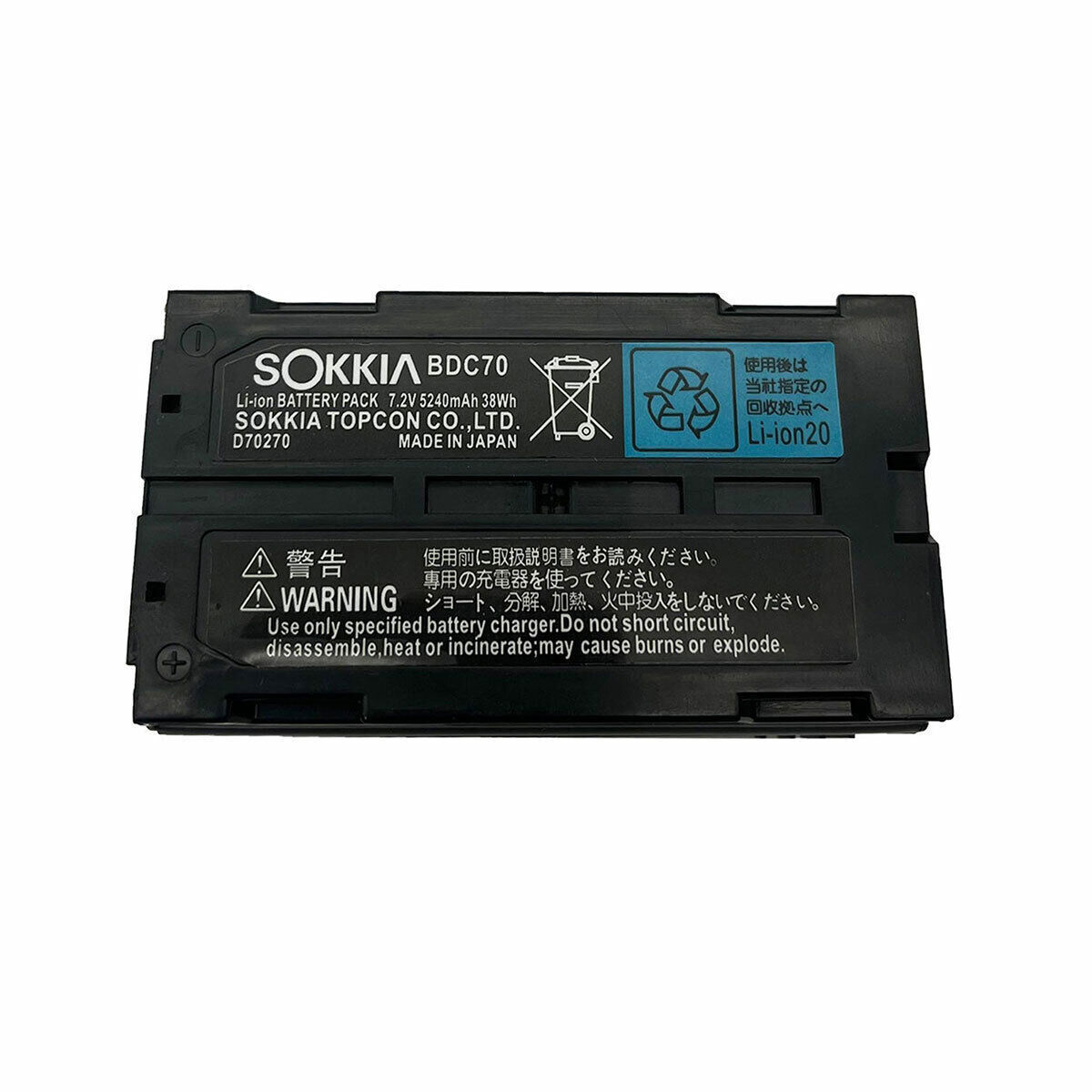 ◉ 15X TOPCON BDC70 Li-ion battery 7.2V 5240mAh FOR Total Station / GPS US SOKKIA