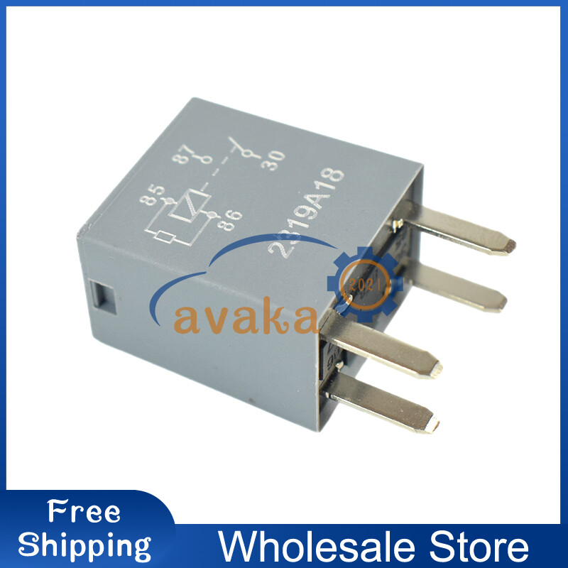 Fits Dodge for Ram - 2pcs 68083380AA 4 Pin Automotive Power Relay 12VDC