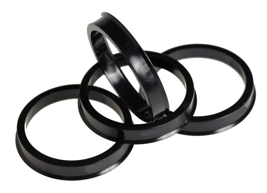HUB CENTRIC WHEEL RINGS SET 66.6mm - 72.6mm for MERCEDES BENZ AUDi 66.6 - 72.56