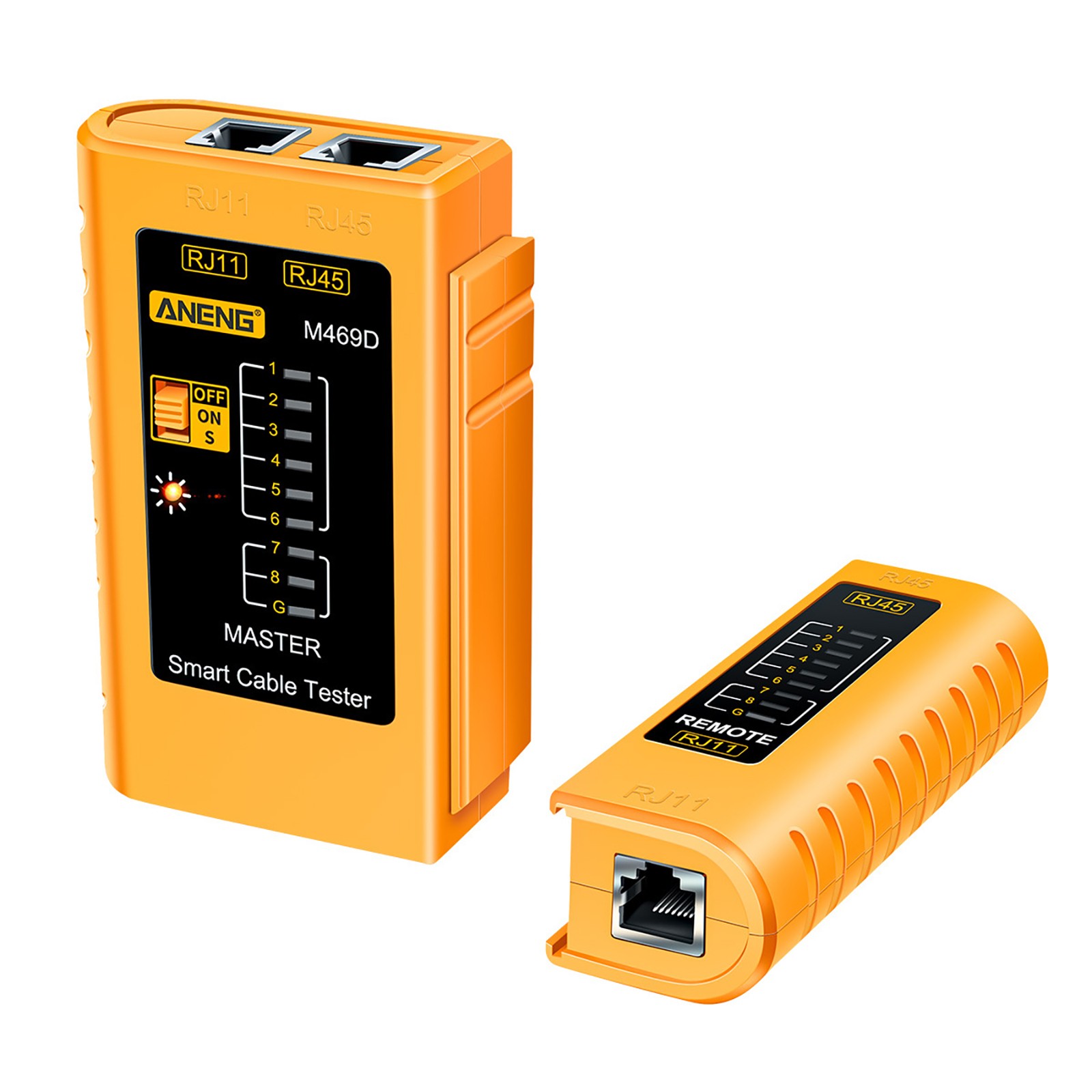 Networks Cable Tester Tool Ethernet RJ45 RJ11 LAN Wire Telephone Cable Tester