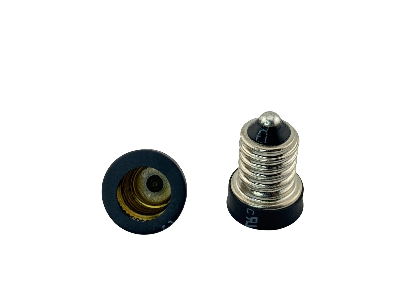 Rebaydo 2pcs E14 Male to E12 Female Screw Converter Adapter