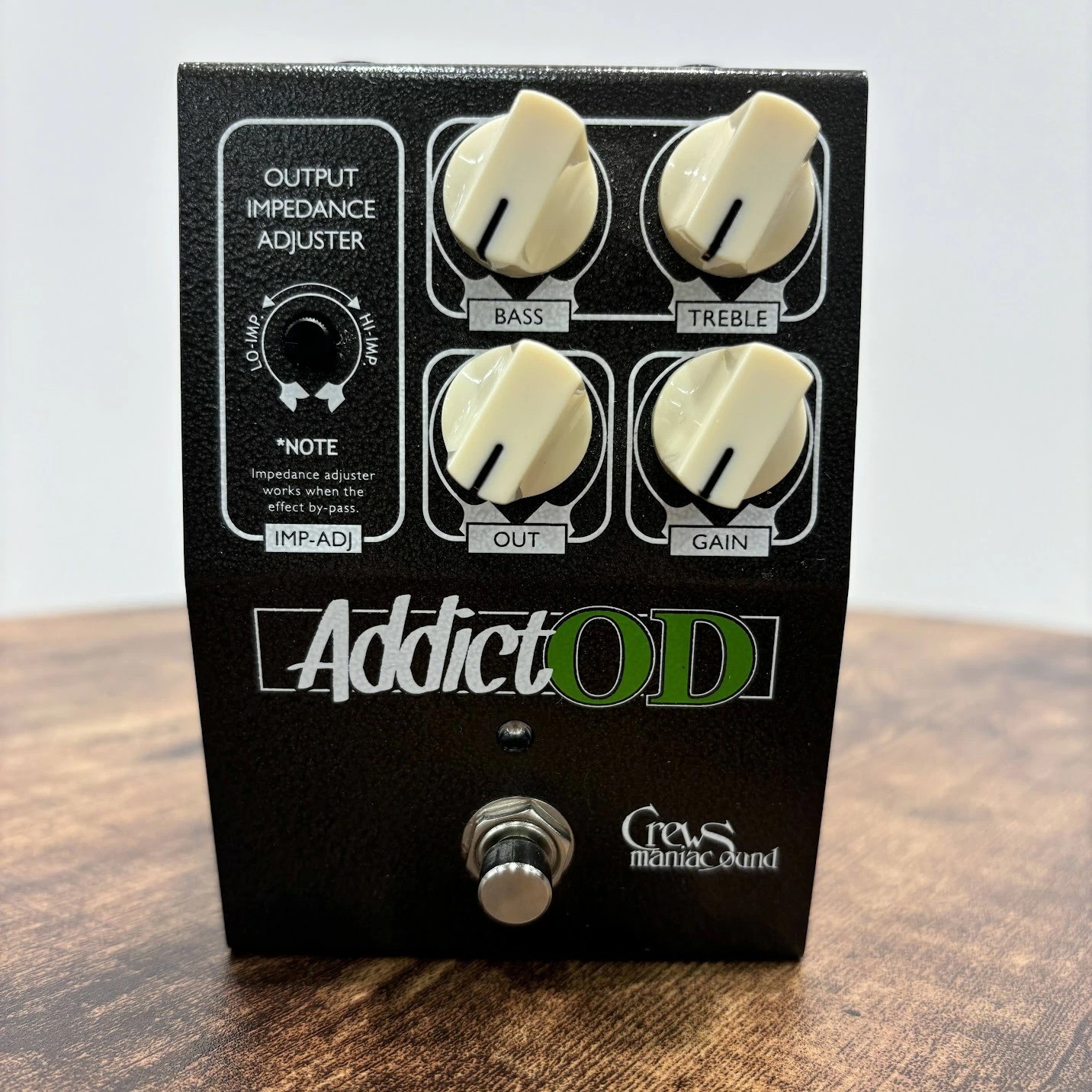 Crews Maniac Sound Addict OD Overdrive Pedal