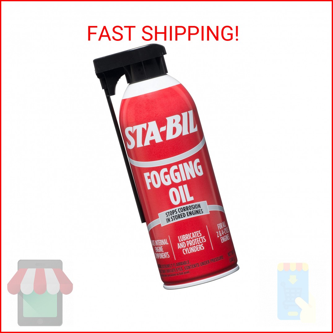 STA-BIL (22001) Fogging Oil - Stops Corrosion In Stored Engines - Lubricates And