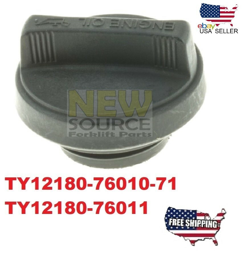 TOYOTA FORKLIFT ENGINE OIL CAP  MOTOR 4Y 12180-76010-71
