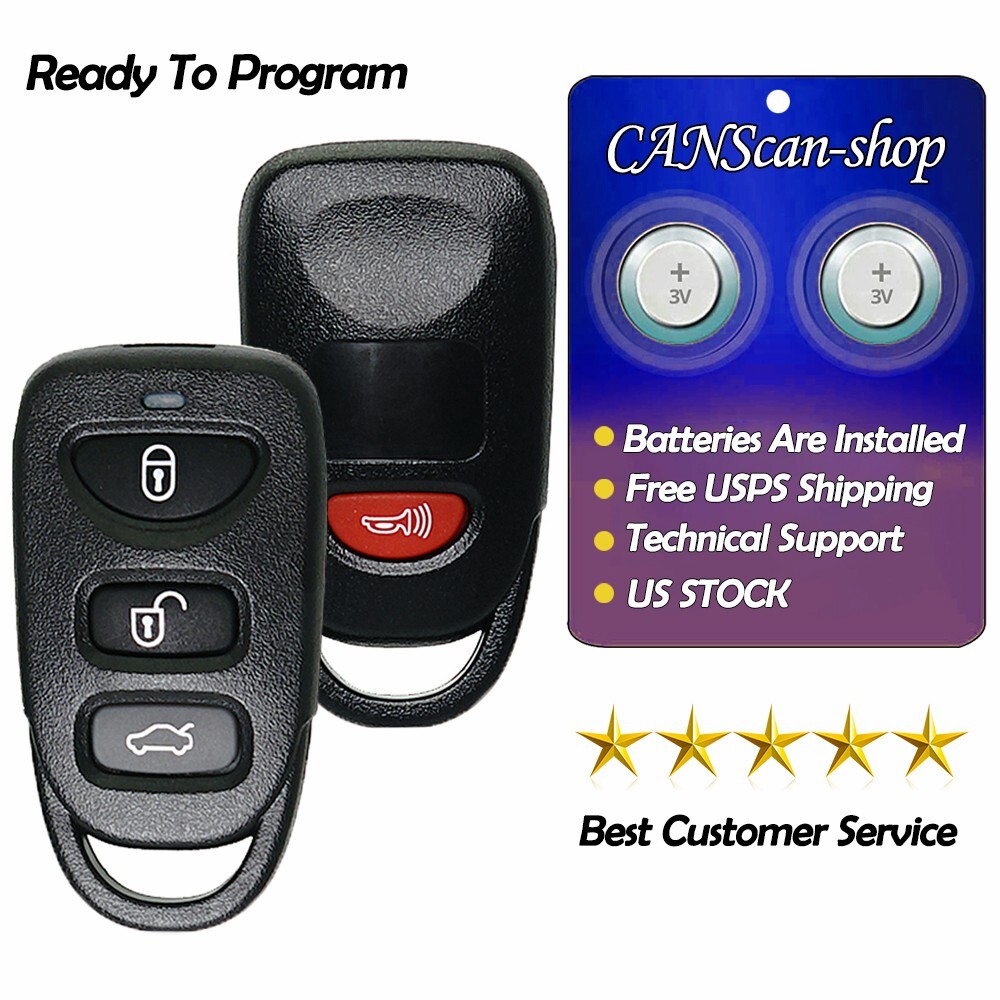 2 Replacement for Hyundai 2006-2016 Elantra Remote Car Key Fob Keyless Entry